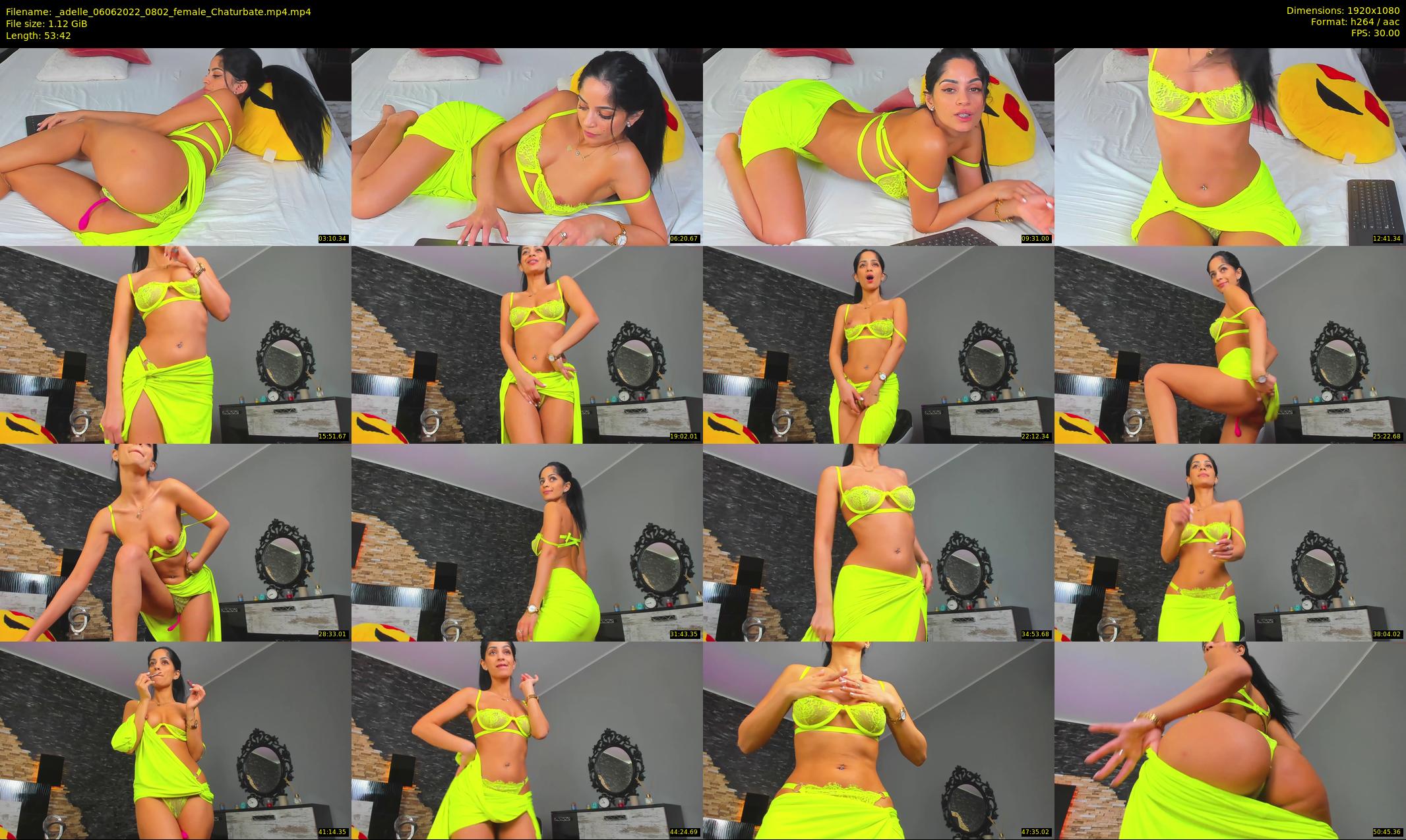 _adelle — 54 minute Chaturbate female cam show recording, 1080p, Jun 6, 2022
