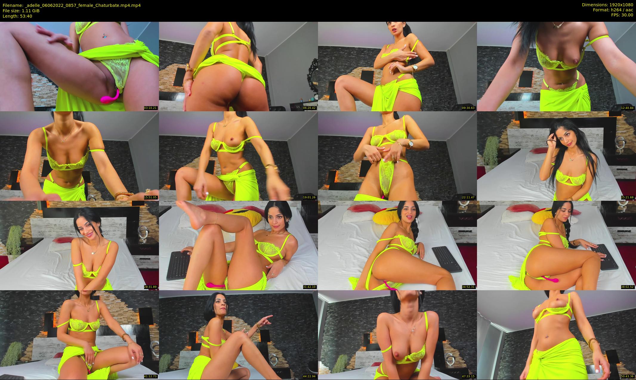 _adelle — 54 minute Chaturbate female cam show recording, 1080p, Jun 6, 2022