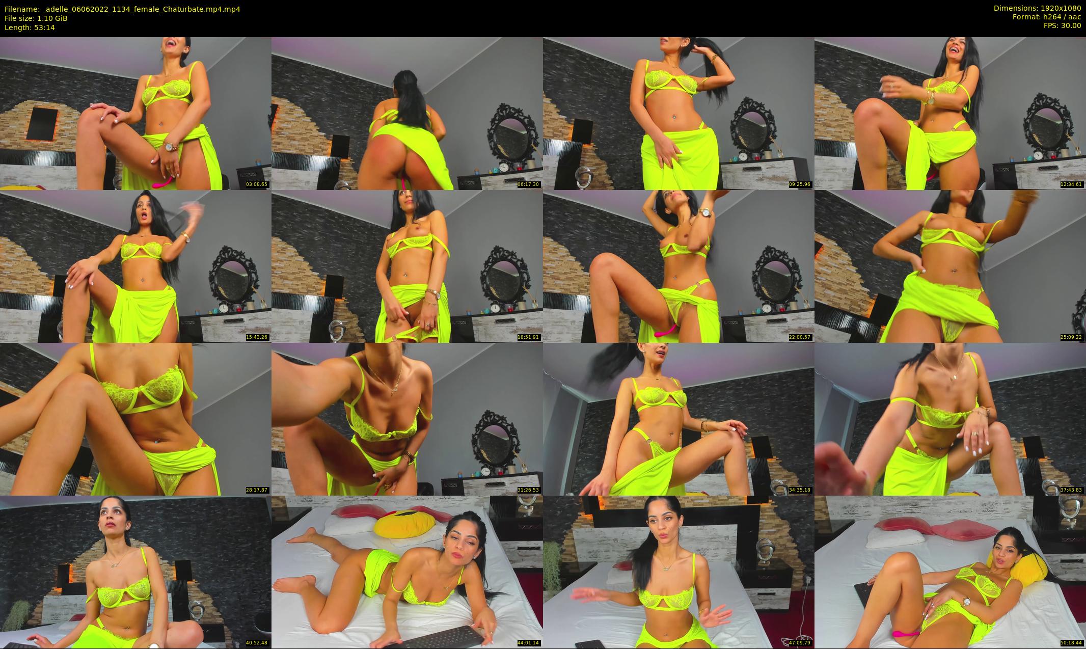 _adelle — 54 minute Chaturbate female cam show recording, 1080p, Jun 6, 2022