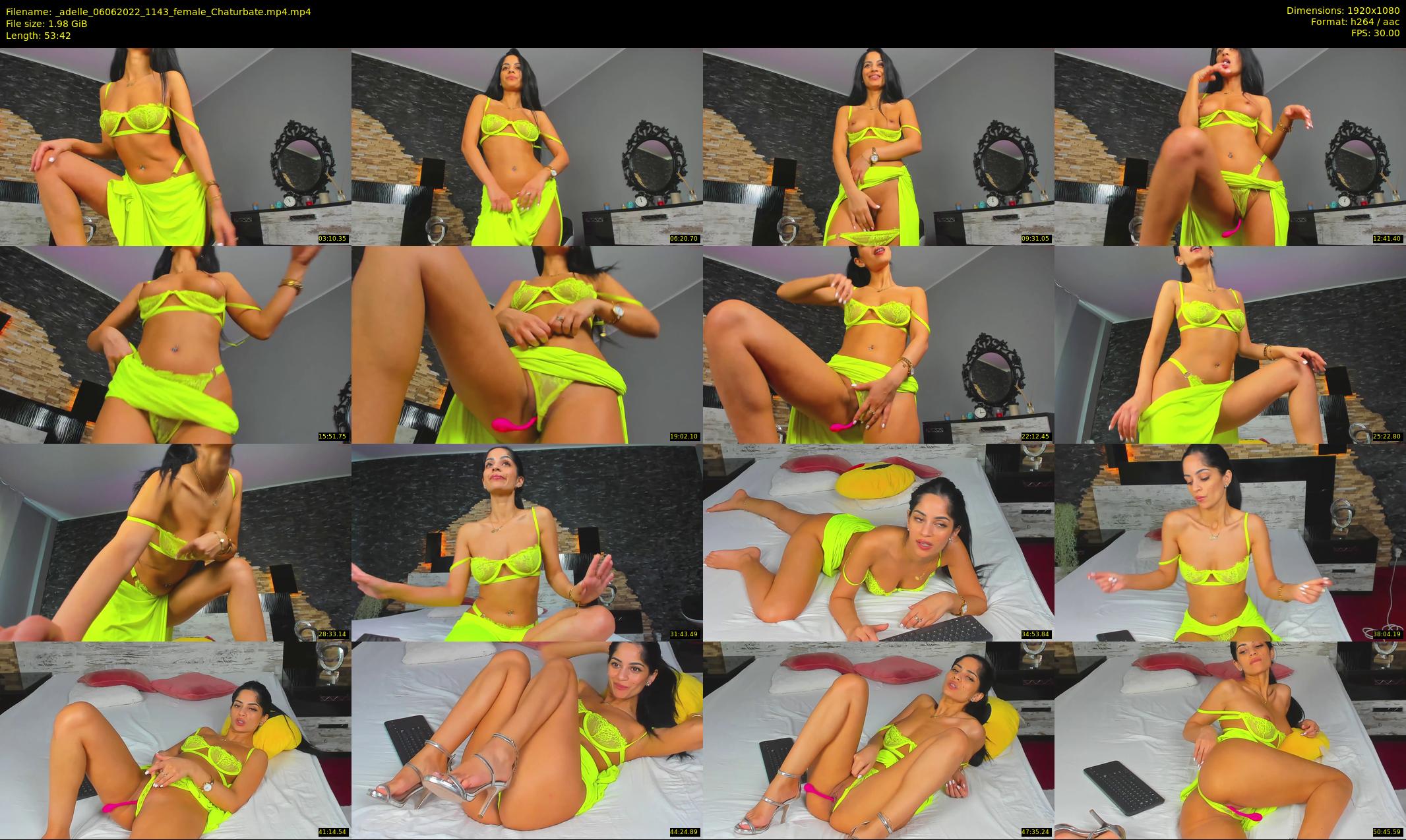 _adelle — 54 minute Chaturbate female cam show recording, 1080p, Jun 6, 2022