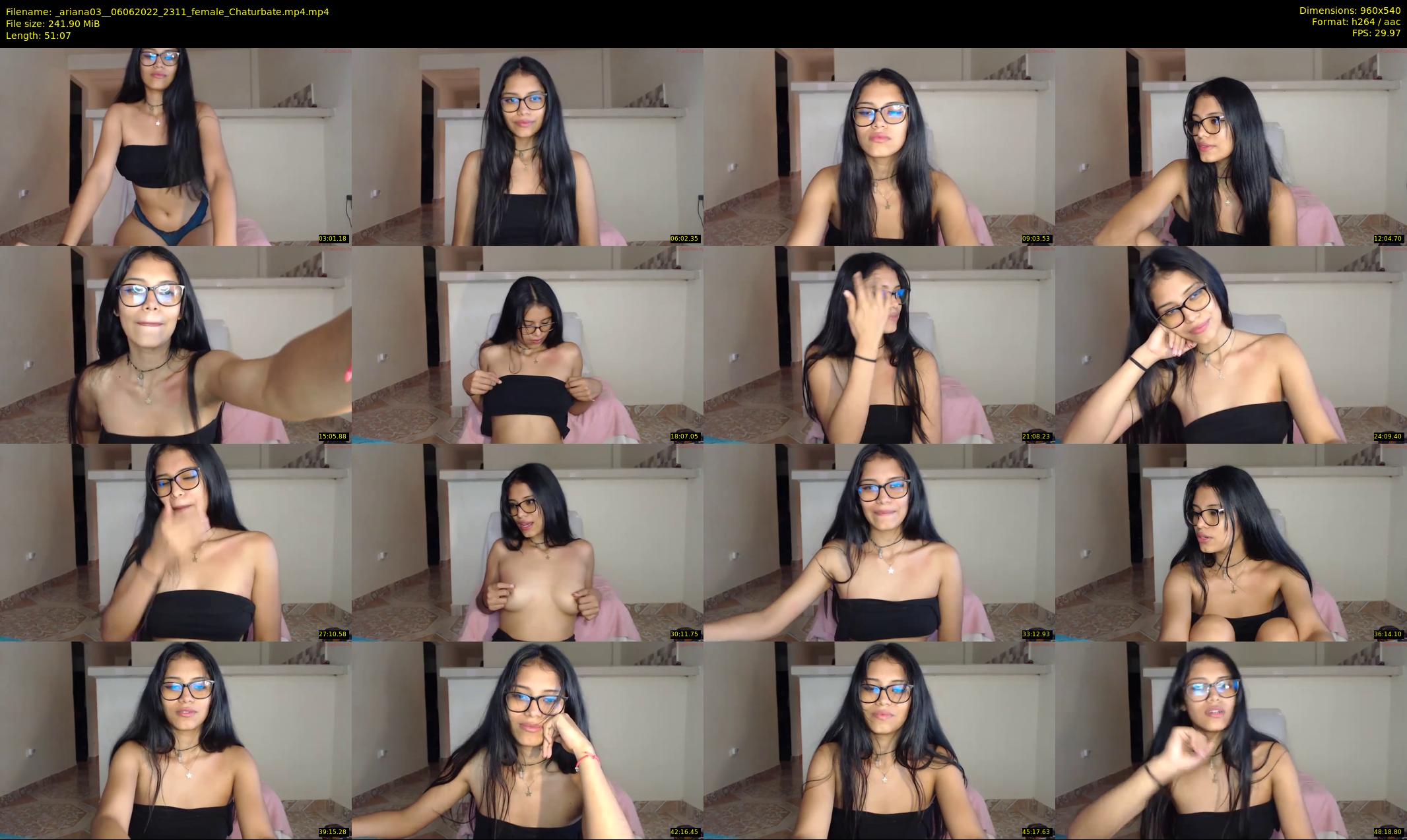 _ariana03_ — 52 minute Chaturbate female cam show recording, 480p, Jun 6, 2022