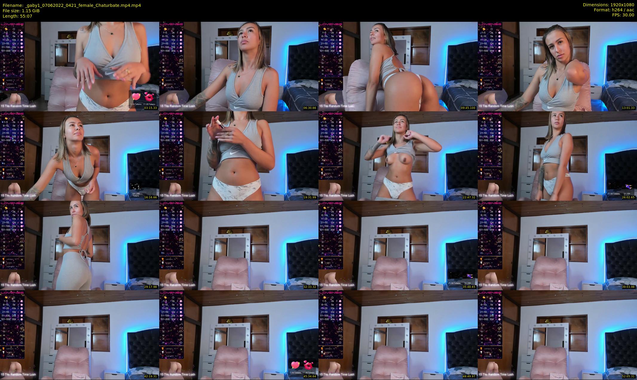 _gaby1 — 56 minute Chaturbate female cam show recording, 1080p, Jun 7, 2022