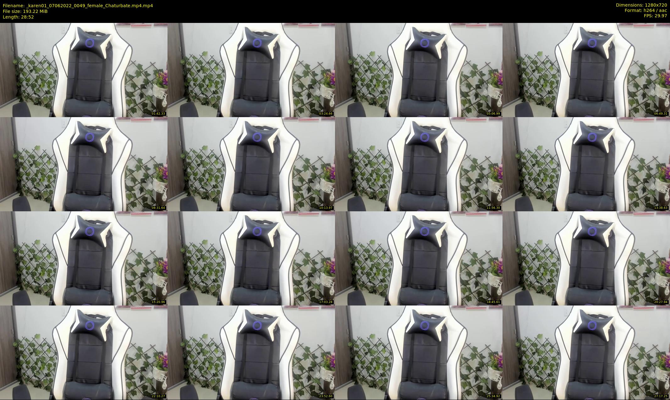 _karen01 — 29 minute Chaturbate female cam show recording, 720p, Jun 7, 2022