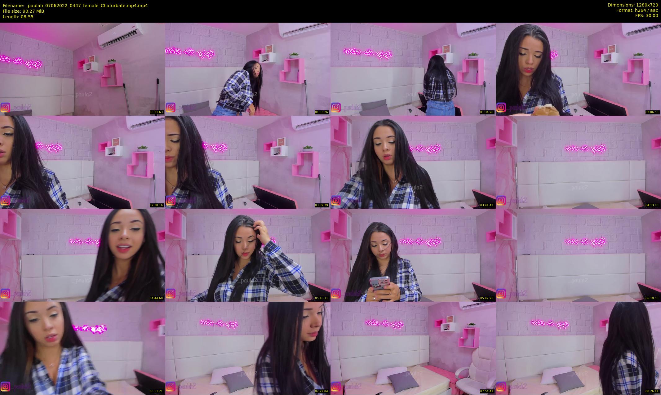 _paulah — 9 minute Chaturbate female cam show recording, 720p, Jun 7, 2022
