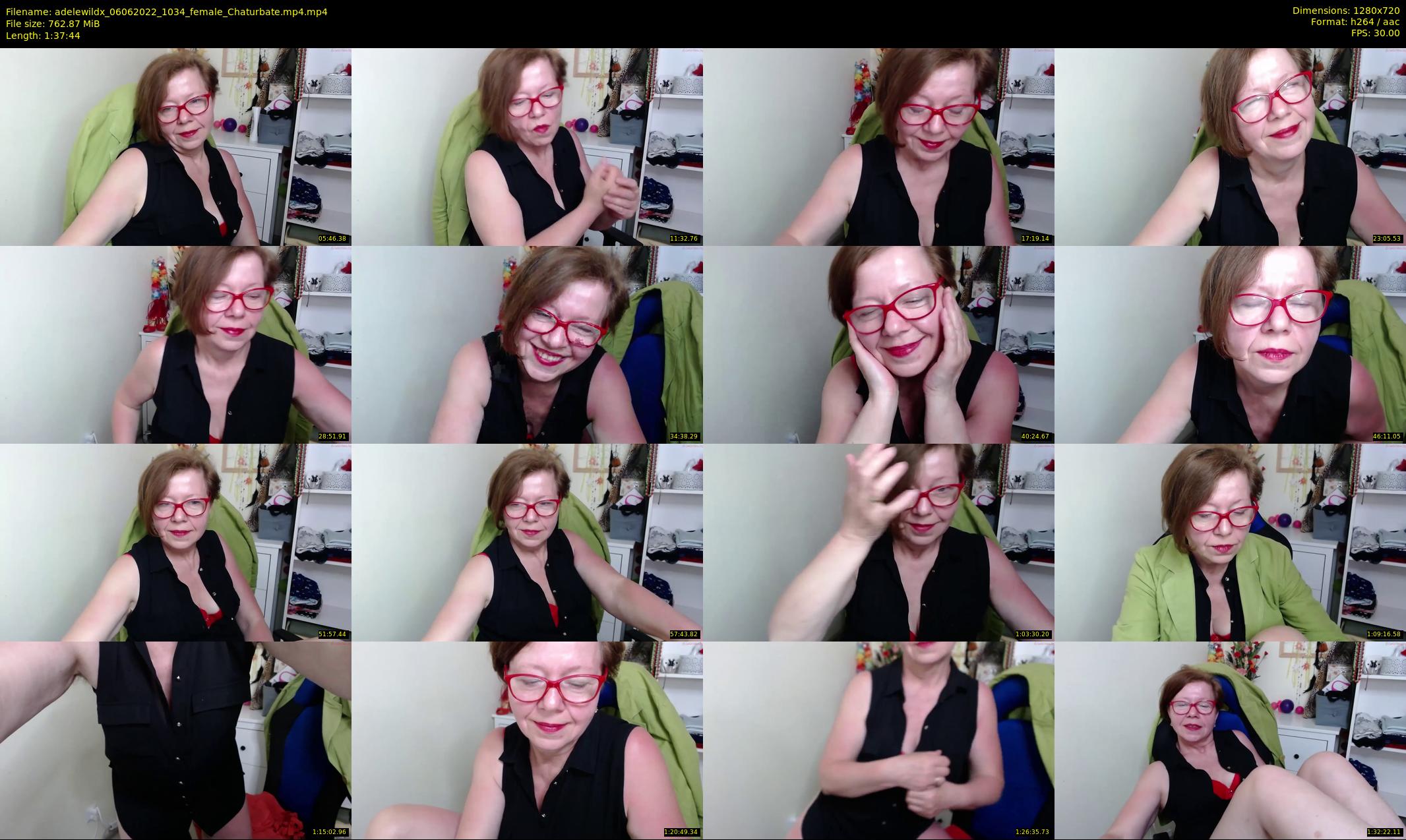 adelewildx — 98 minute Chaturbate female cam show recording, 720p, Jun 6, 2022