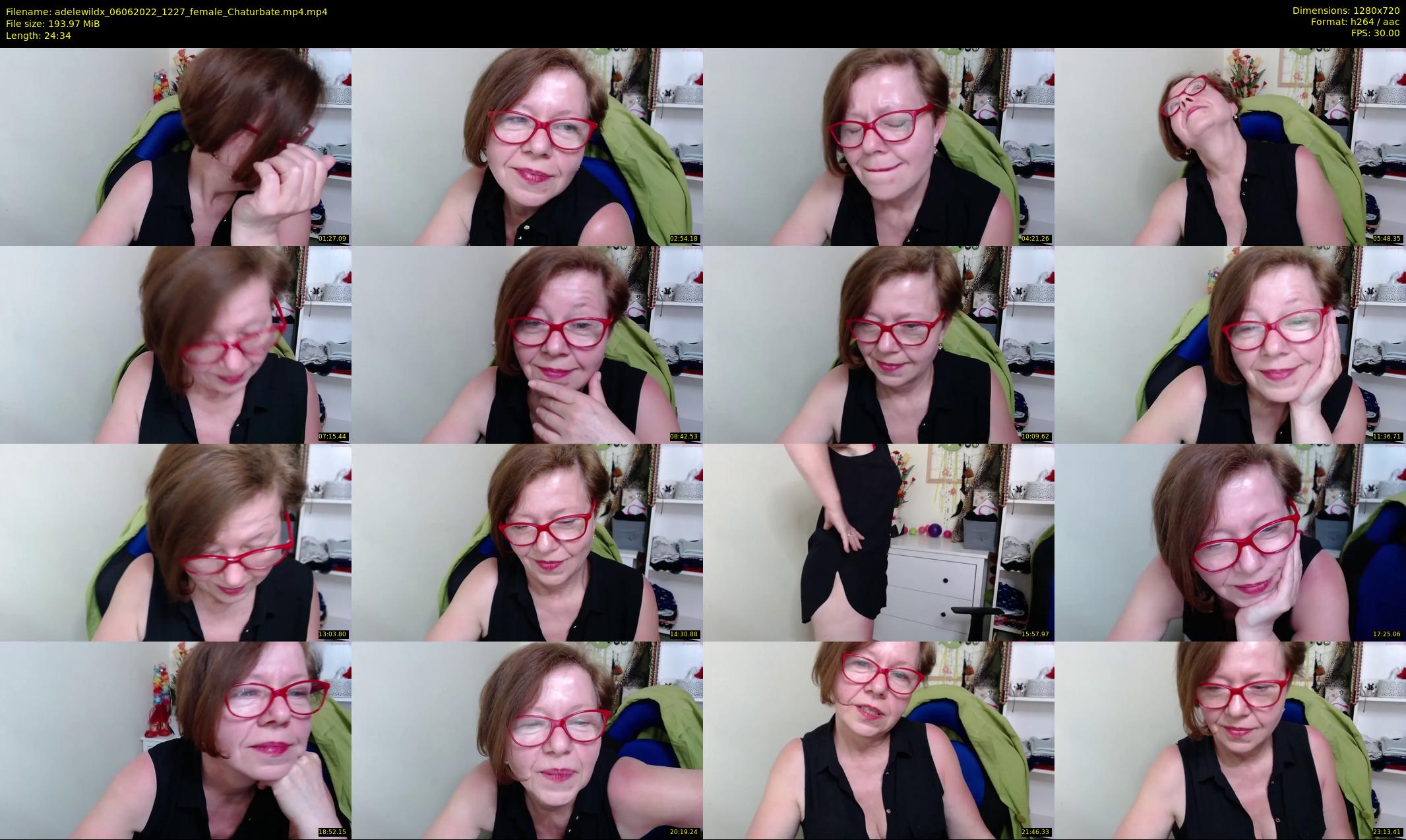 adelewildx — 25 minute Chaturbate female cam show recording, 720p, Jun 6, 2022