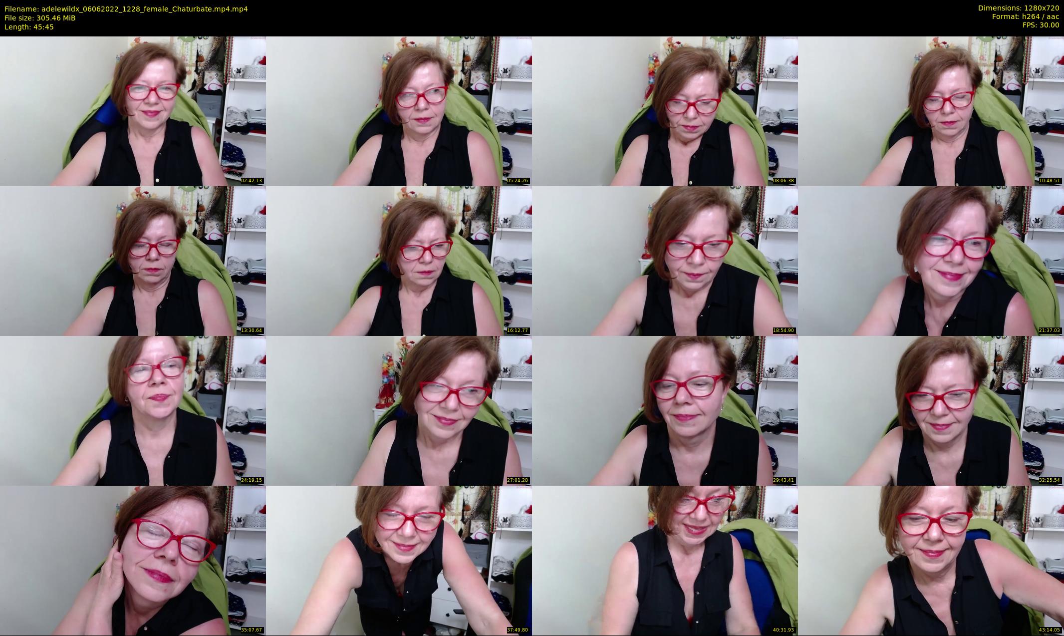 adelewildx — 46 minute Chaturbate female cam show recording, 720p, Jun 6, 2022