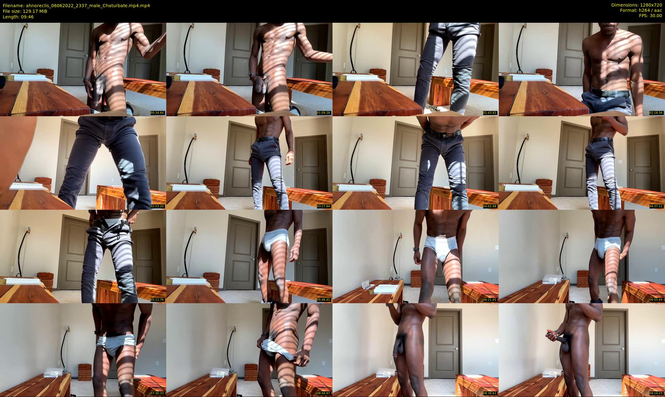 ahnoreclis — 10 minute Chaturbate male cam show recording, 720p, Jun 6, 2022