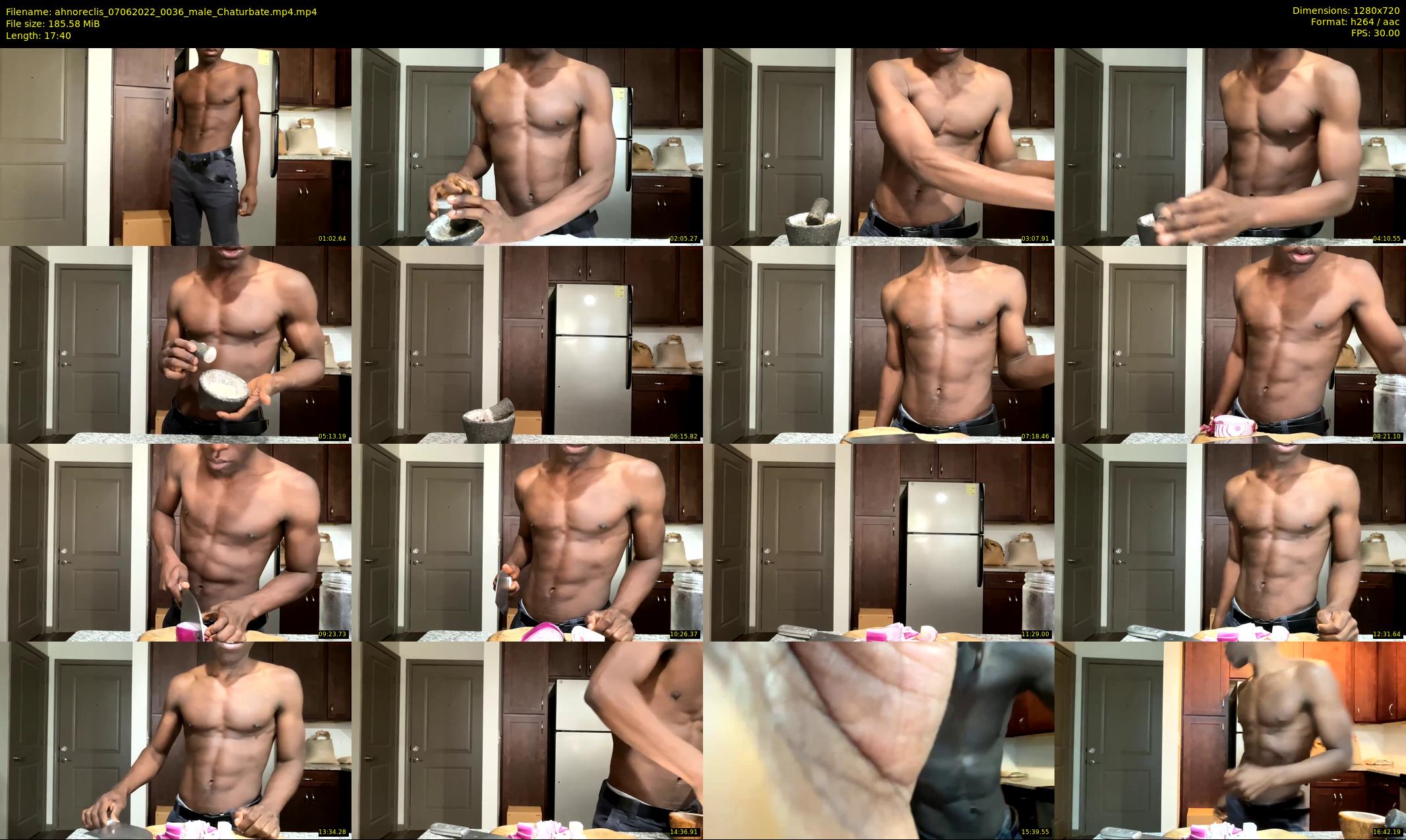 ahnoreclis — 18 minute Chaturbate male cam show recording, 720p, Jun 7, 2022