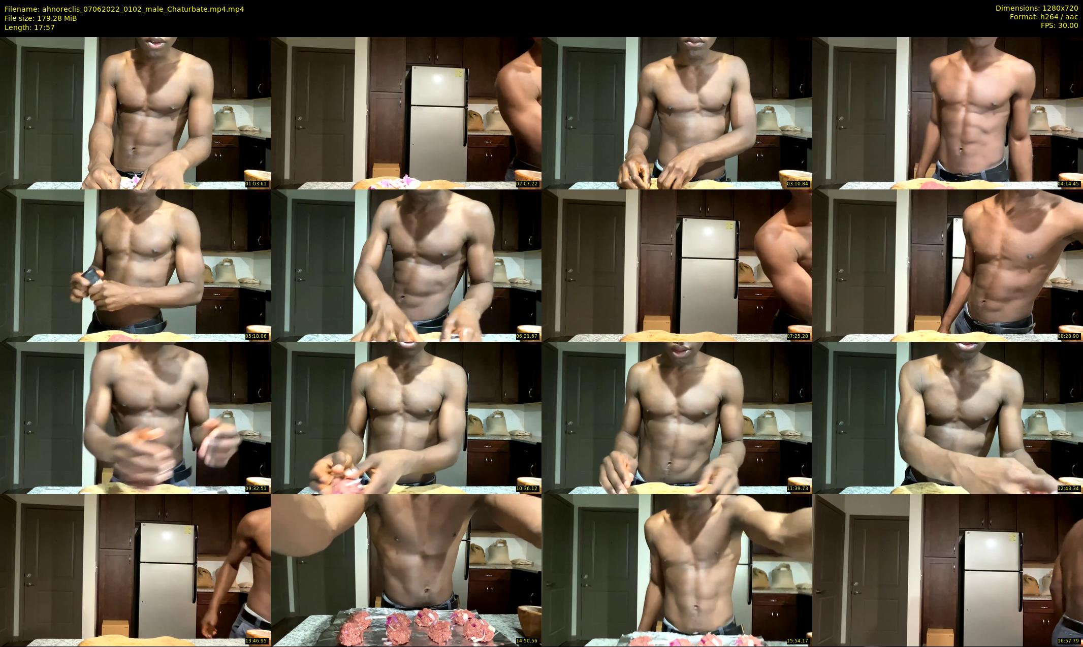 ahnoreclis — 18 minute Chaturbate male cam show recording, 720p, Jun 7, 2022