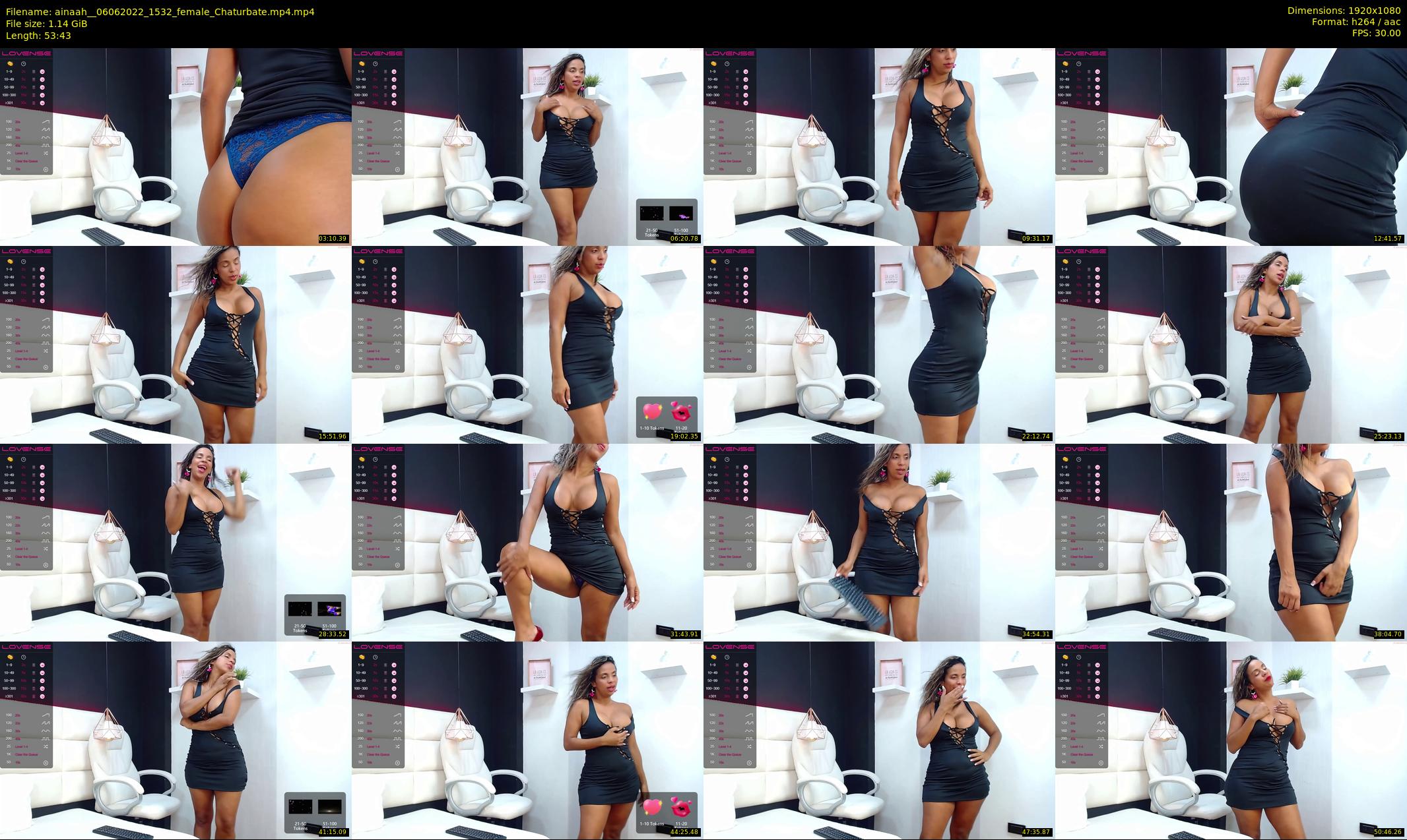 ainaah_ — 54 minute Chaturbate female cam show recording, 1080p, Jun 6, 2022