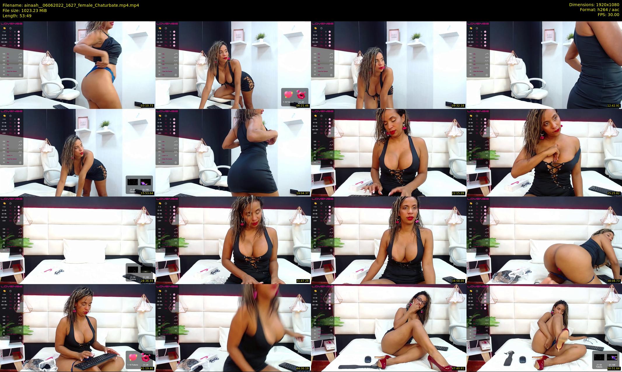 ainaah_ — 54 minute Chaturbate female cam show recording, 1080p, Jun 6, 2022