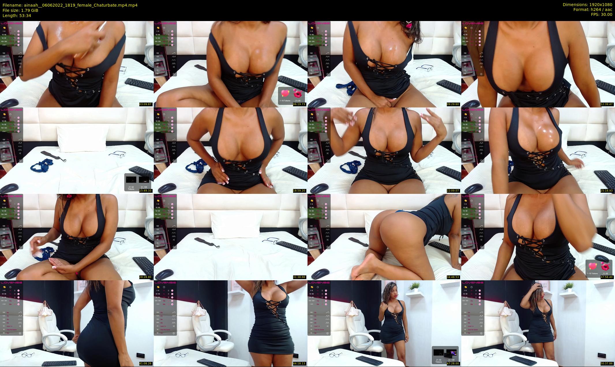 ainaah_ — 54 minute Chaturbate female cam show recording, 1080p, Jun 6, 2022