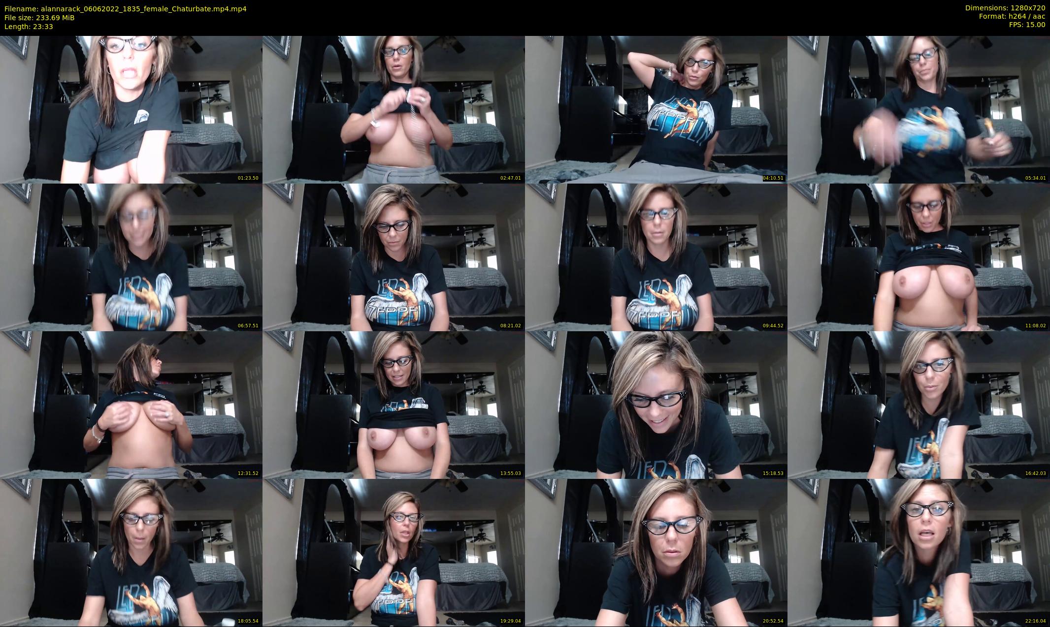 alannarack — 24 minute Chaturbate female cam show recording, 720p, Jun 6, 2022