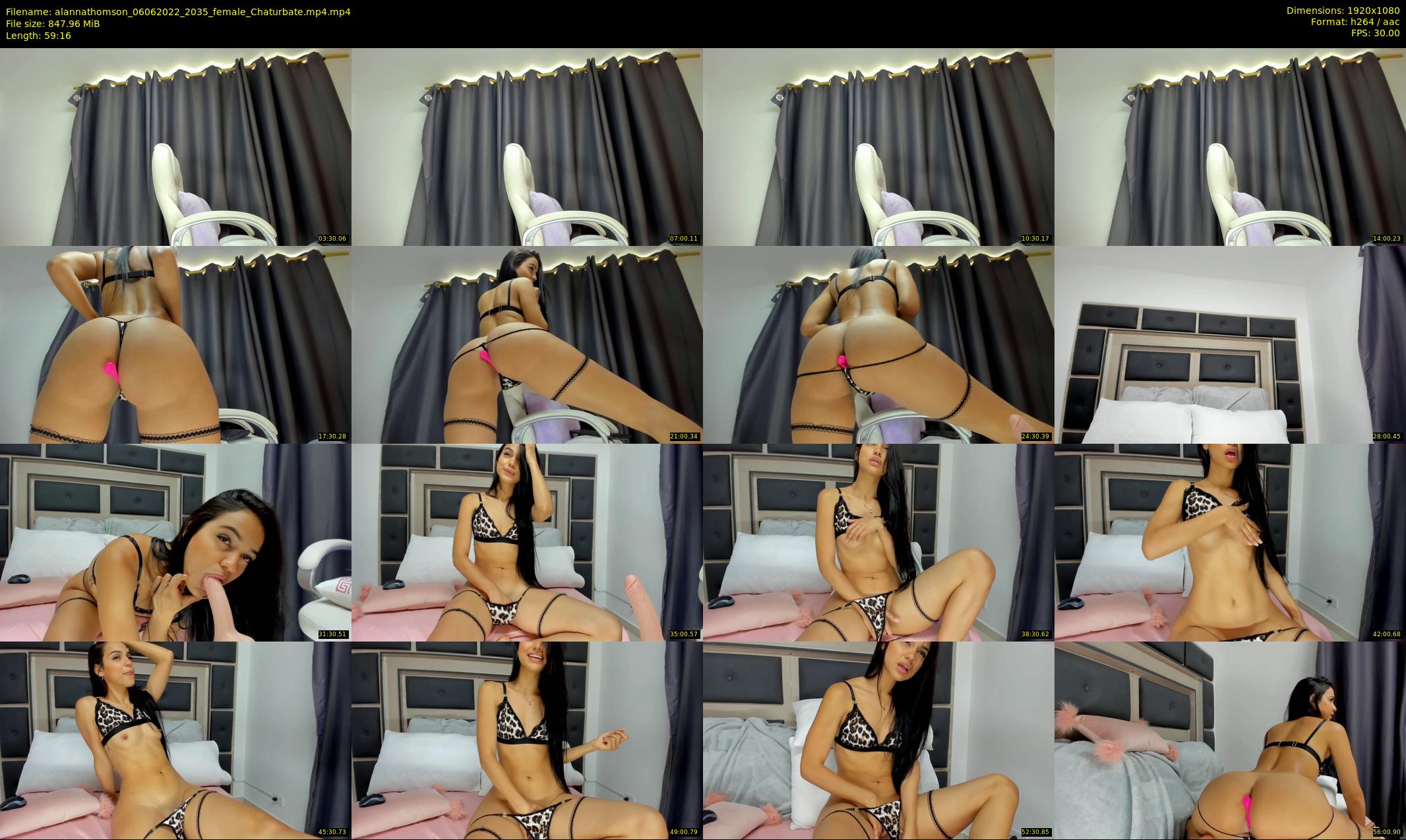 alannathomson — 60 minute Chaturbate female cam show recording, 1080p, Jun 6, 2022