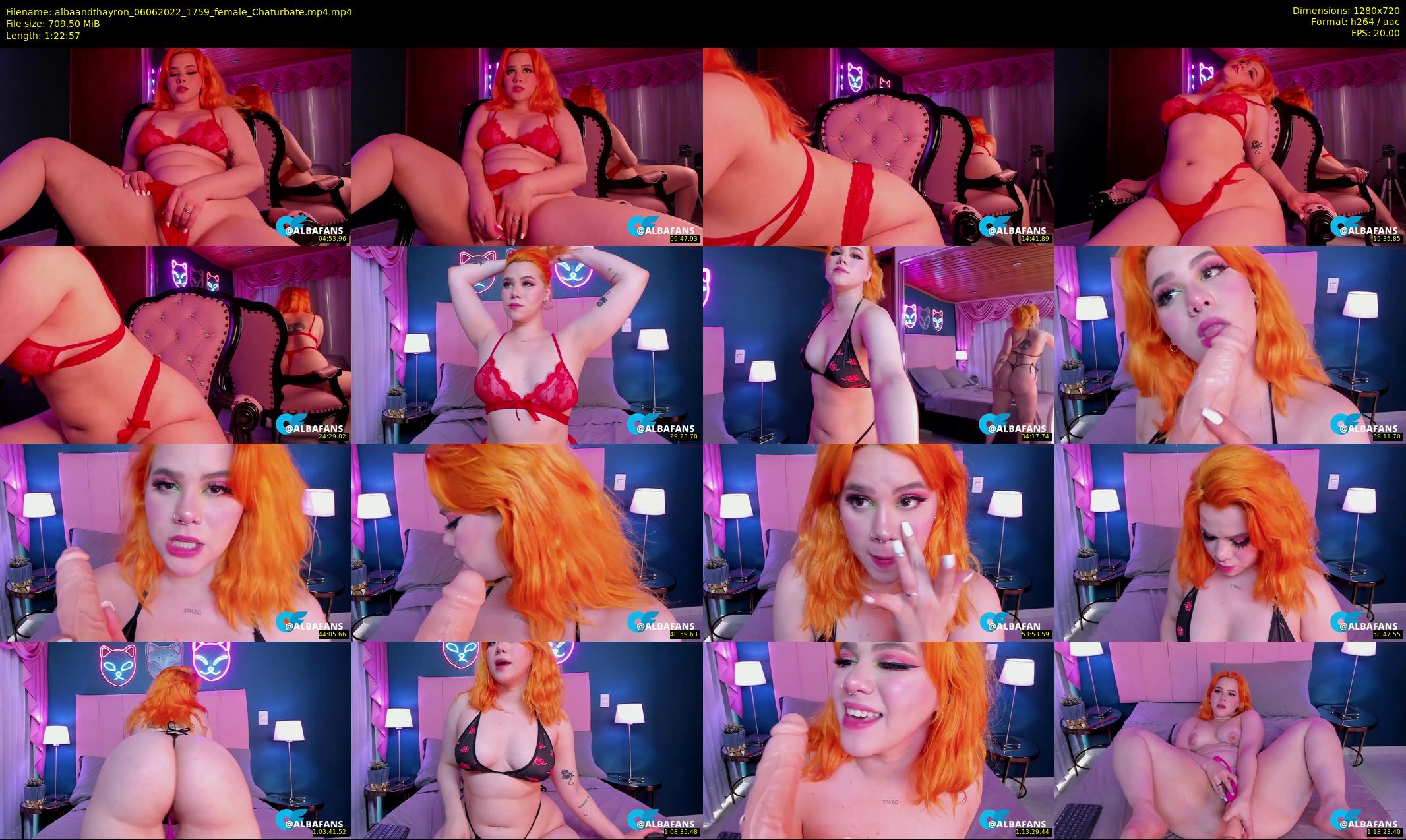 albaandthayron — 83 minute Chaturbate couple cam show recording, 720p, Jun 6, 2022