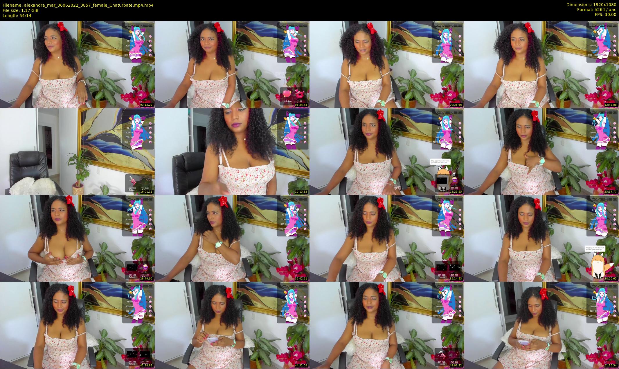 alexandra_mar — 55 minute Chaturbate female cam show recording, 1080p, Jun 6, 2022