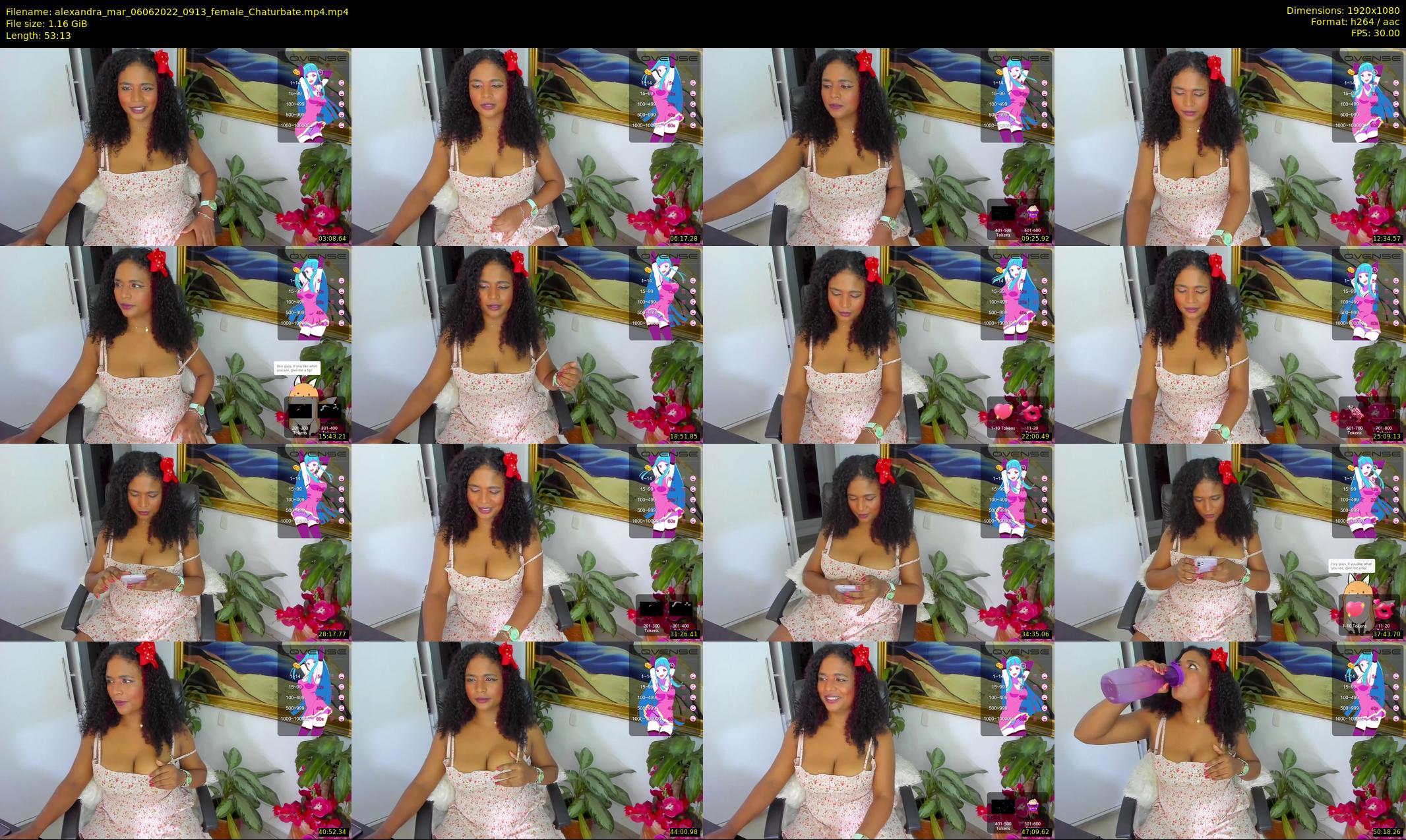 alexandra_mar — 54 minute Chaturbate female cam show recording, 1080p, Jun 6, 2022