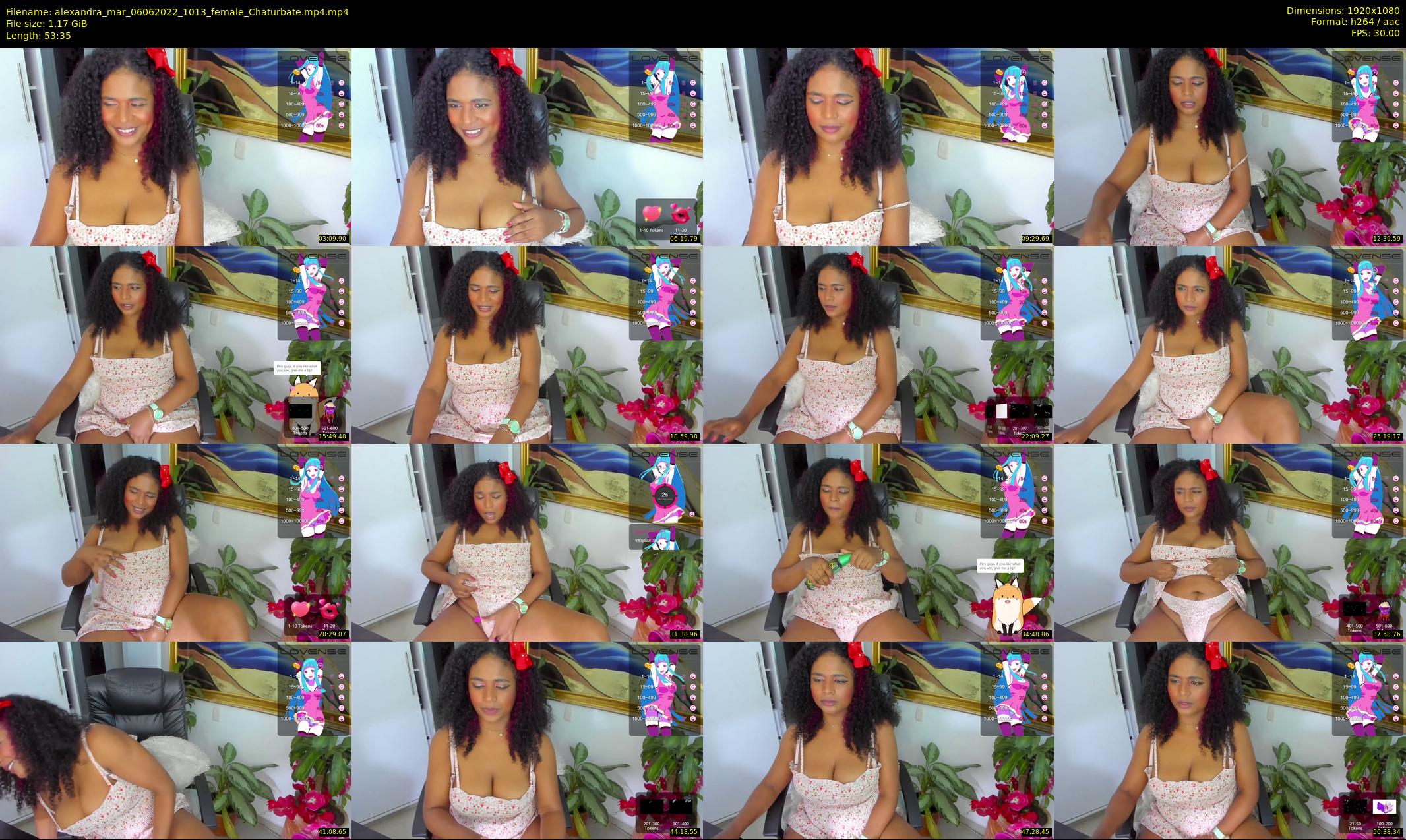 alexandra_mar — 54 minute Chaturbate female cam show recording, 1080p, Jun 6, 2022