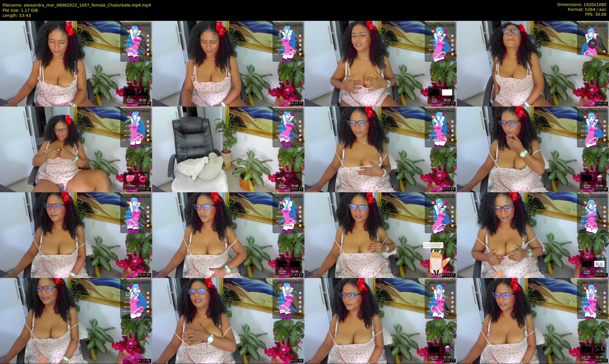 alexandra_mar — 54 minute Chaturbate female cam show recording, 1080p, Jun 6, 2022