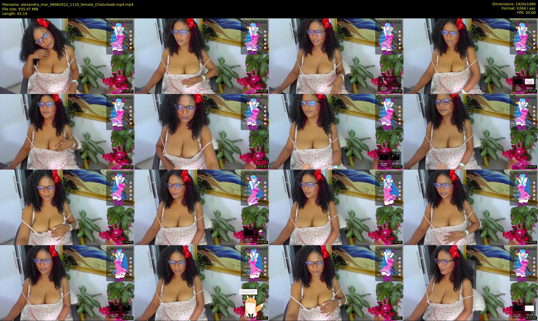 alexandra_mar — 43 minute Chaturbate female cam show recording, 1080p, Jun 6, 2022