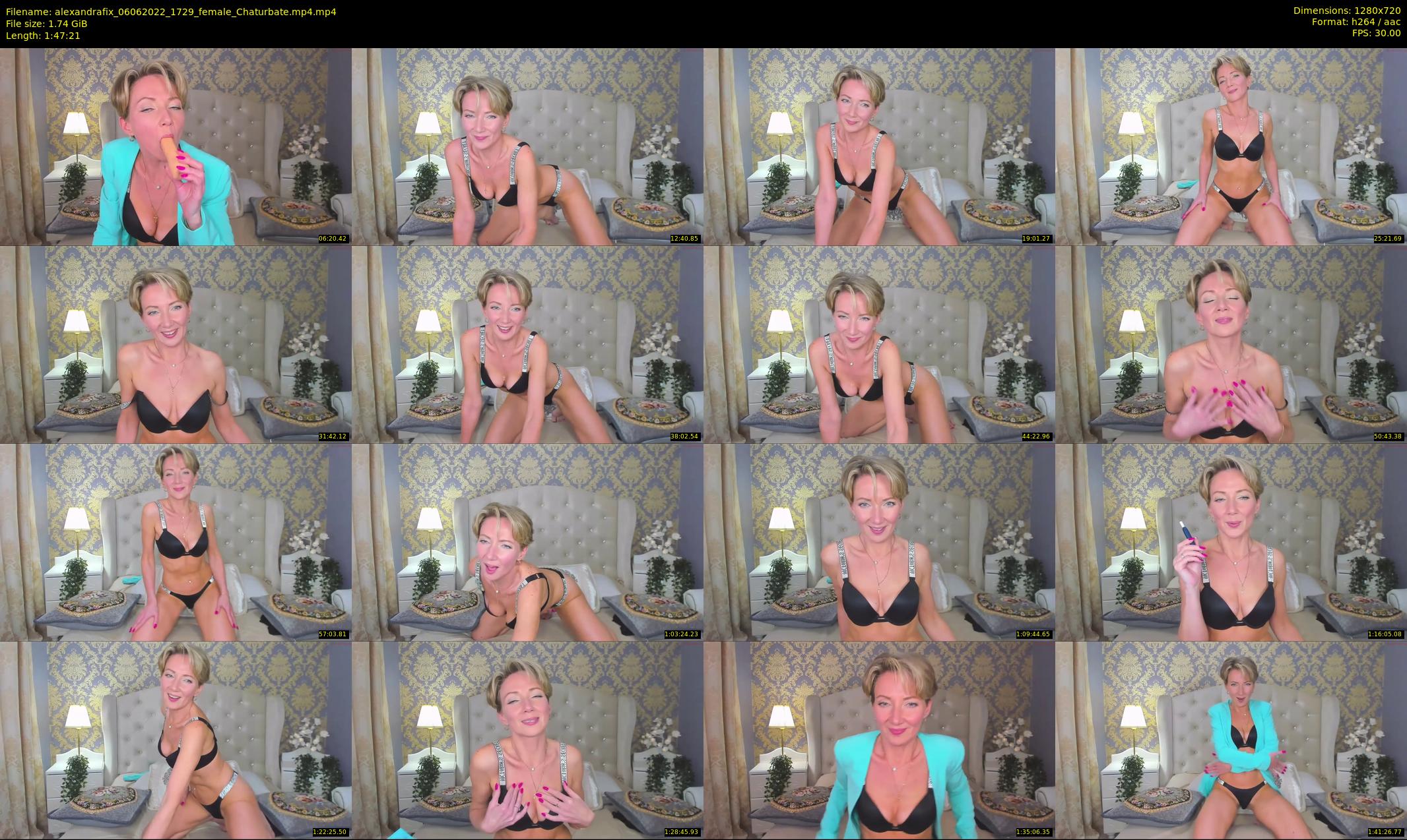 alexandrafix — 108 minute Chaturbate female cam show recording, 720p, Jun 6, 2022