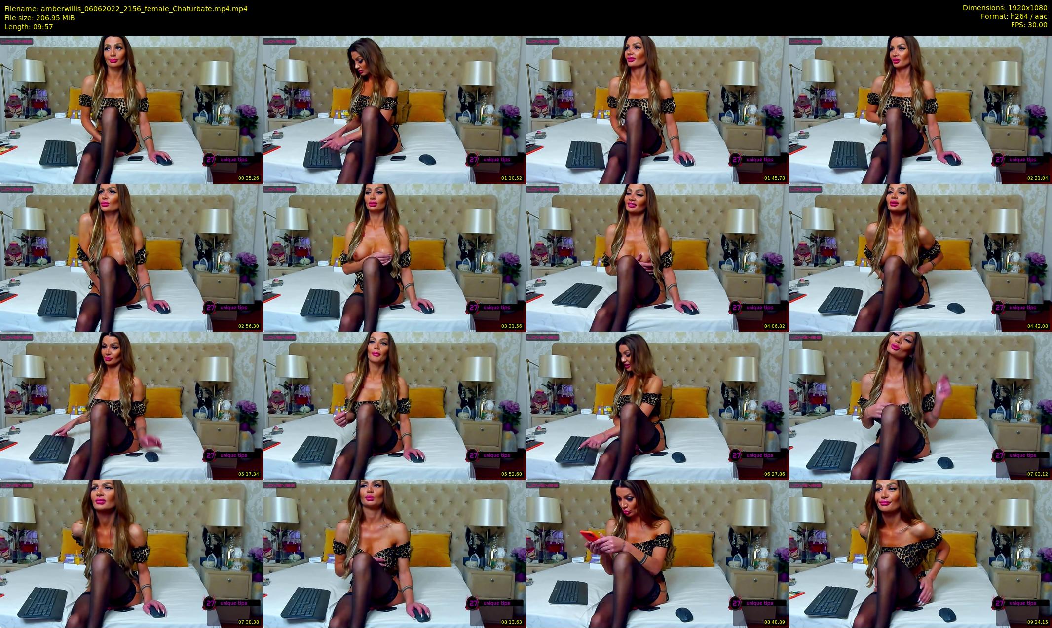 amberwillis — 10 minute Chaturbate female cam show recording, 1080p, Jun 6, 2022