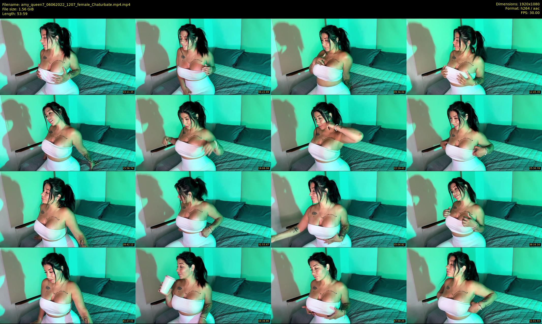 amy_queen7 — 54 minute Chaturbate female cam show recording, 1080p, Jun 6, 2022