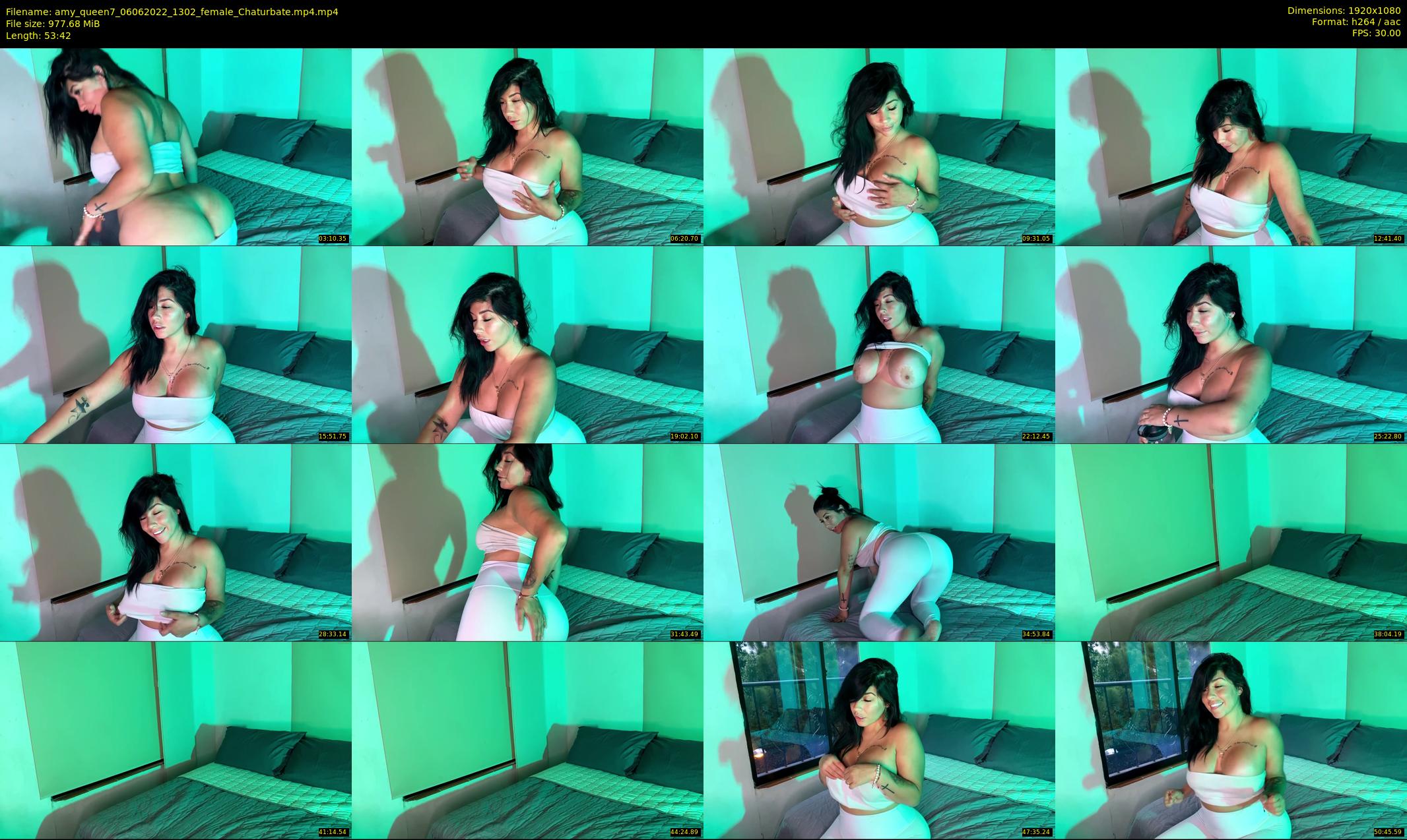 amy_queen7 — 54 minute Chaturbate female cam show recording, 1080p, Jun 6, 2022