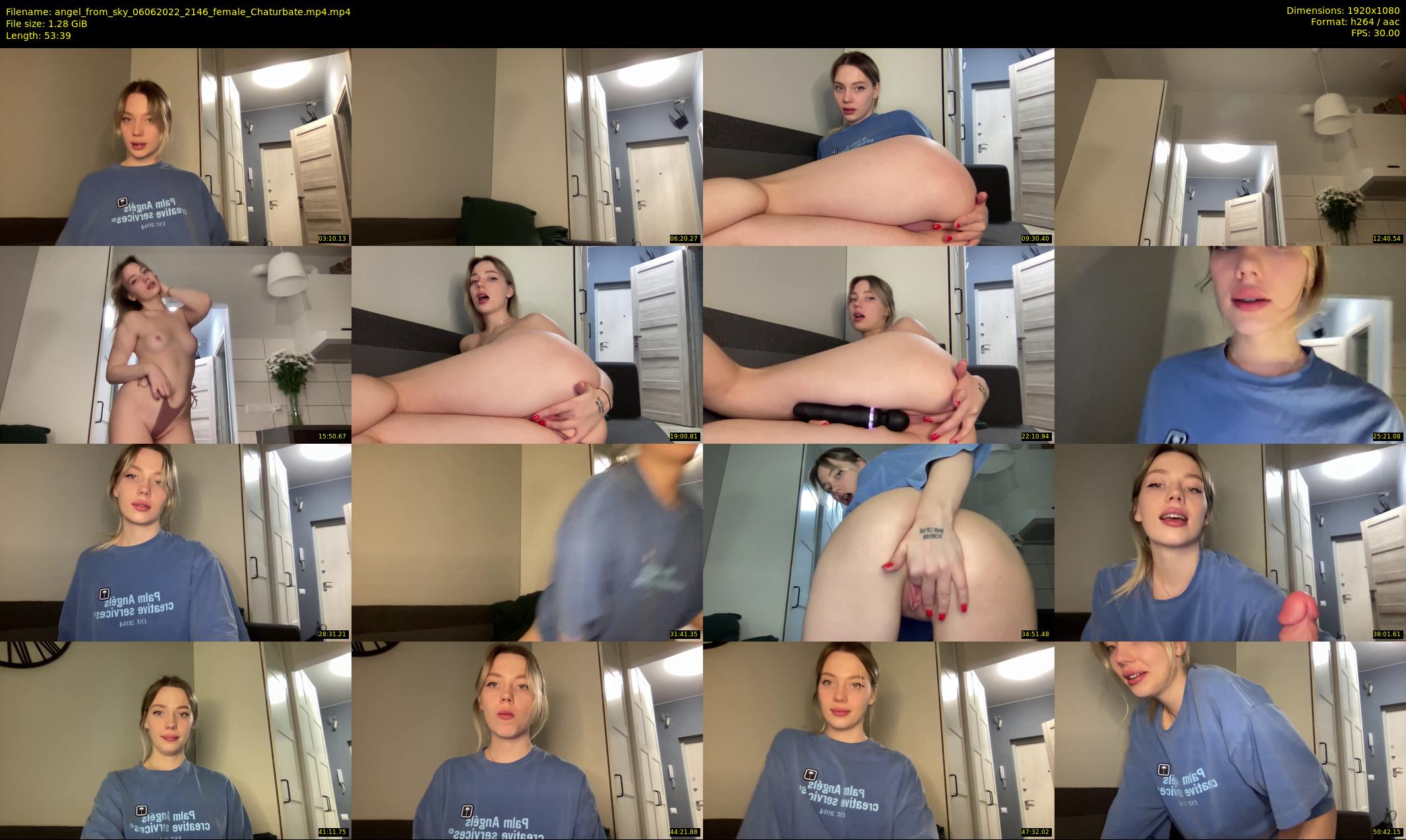 angel_from_sky — 54 minute Chaturbate female cam show recording, 1080p, Jun 6, 2022