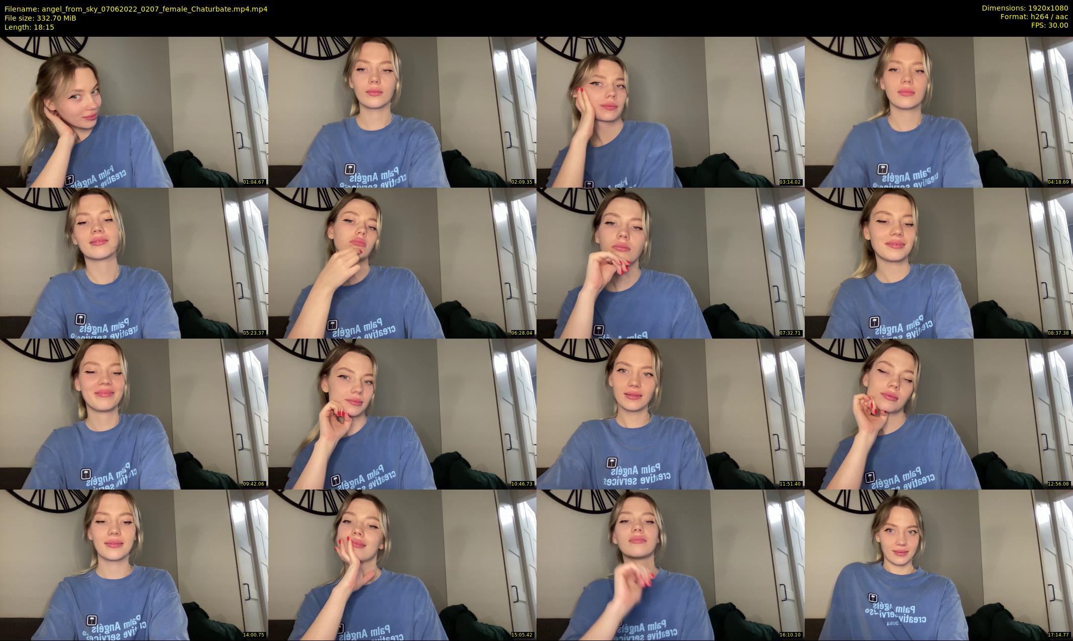 angel_from_sky — 19 minute Chaturbate female cam show recording, 1080p, Jun 7, 2022