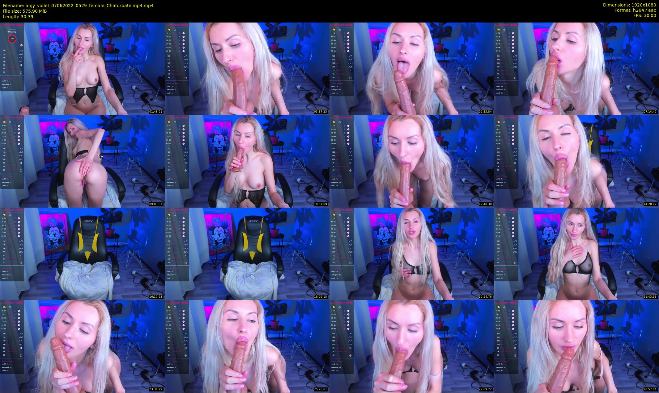 anjy_violet — 31 minute Chaturbate female cam show recording, 1080p, Jun 7, 2022