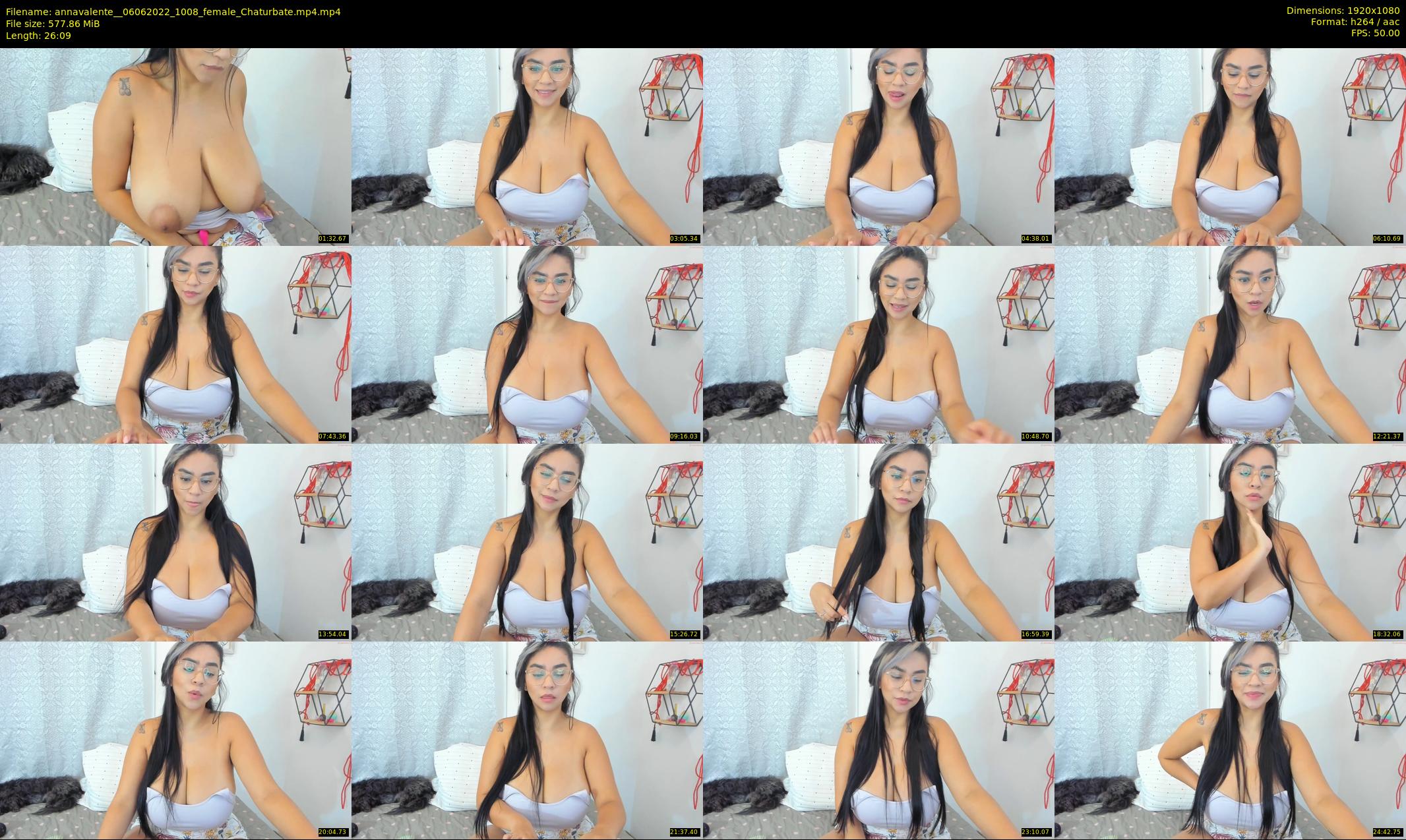 annavalente_ — 27 minute Chaturbate female cam show recording, 1080p, Jun 6, 2022