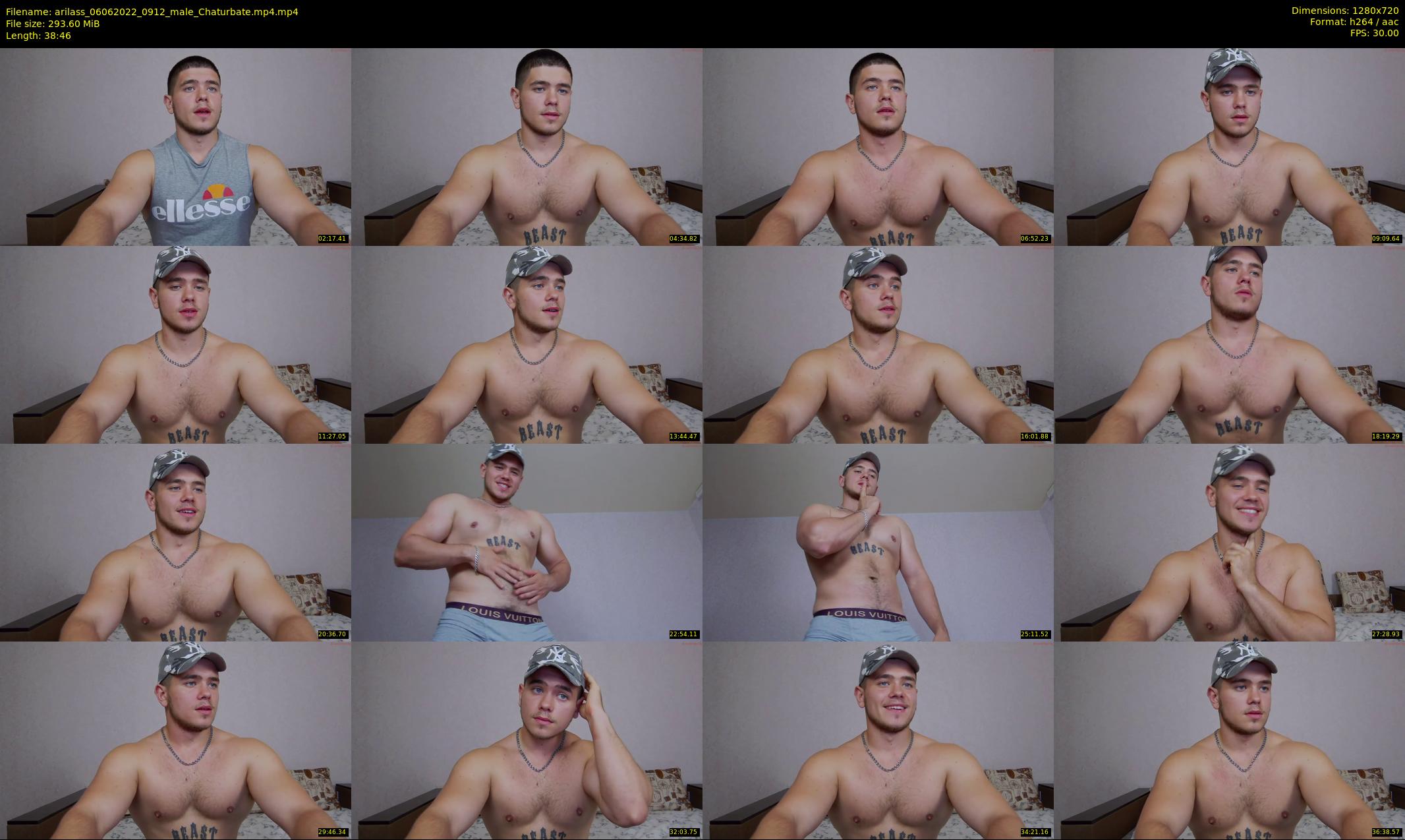 arilass — 39 minute Chaturbate male cam show recording, 720p, Jun 6, 2022