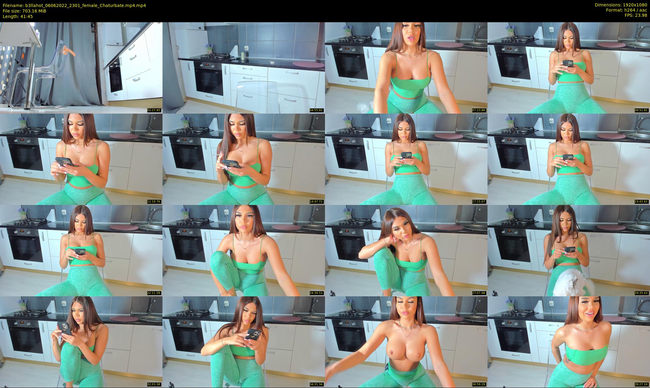 b3llahot — 42 minute Chaturbate female cam show recording, 1080p, Jun 6, 2022