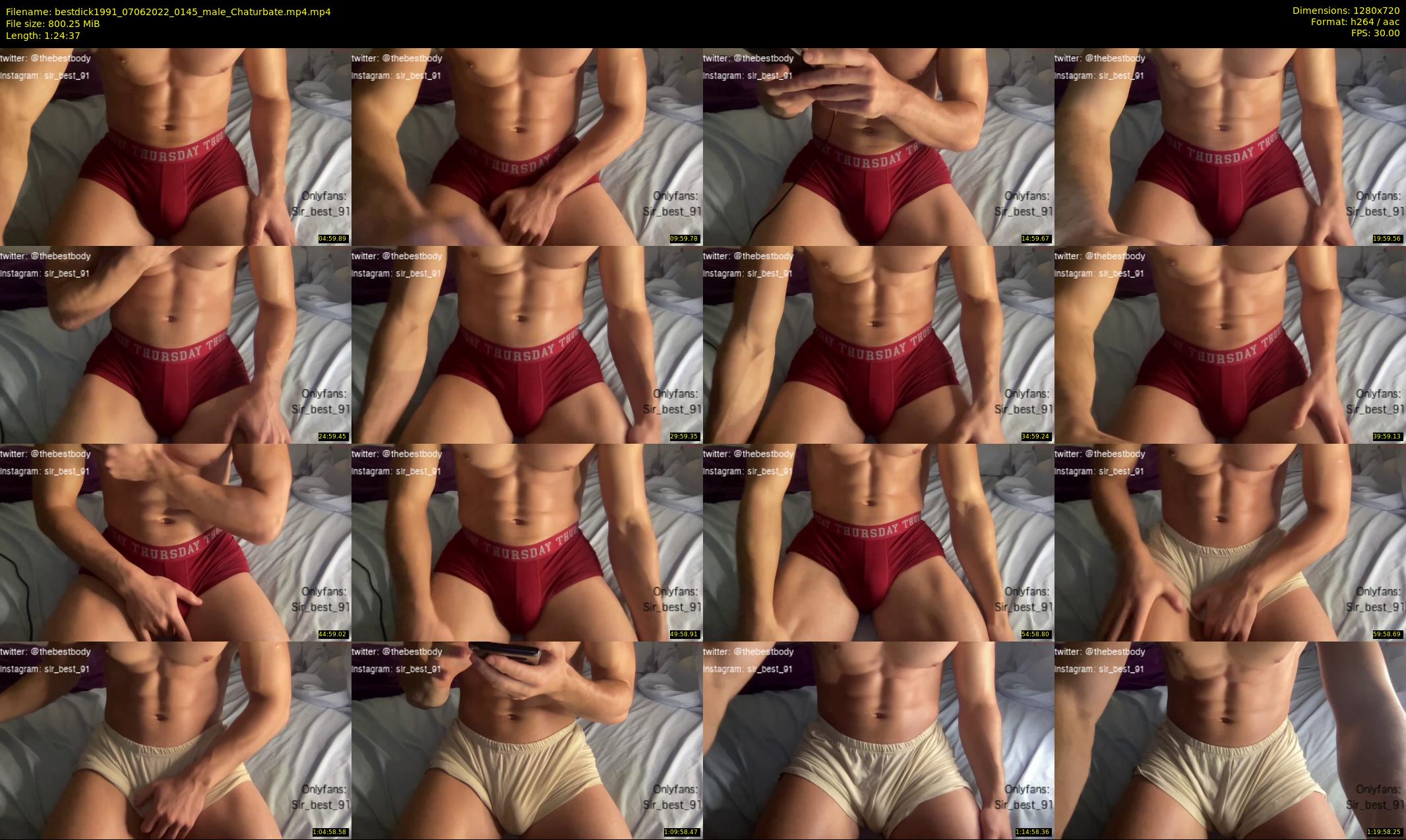bestdick1991 — 85 minute Chaturbate male cam show recording, 720p, Jun 7, 2022