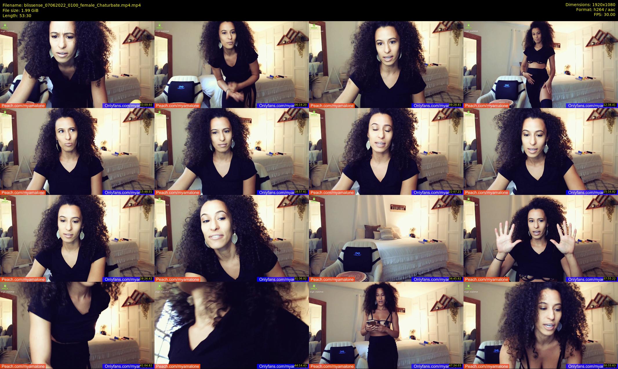 blissense — 54 minute Chaturbate female cam show recording, 1080p, Jun 7, 2022