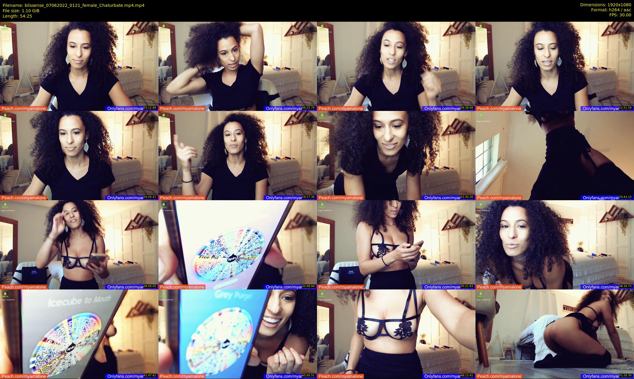blissense — 55 minute Chaturbate female cam show recording, 1080p, Jun 7, 2022
