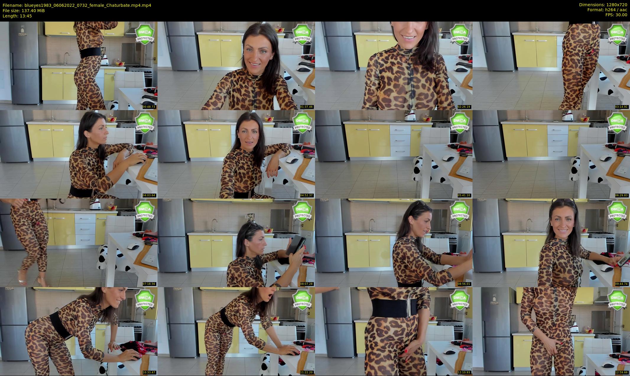 blueyes1983 — 14 minute Chaturbate female cam show recording, 720p, Jun 6, 2022