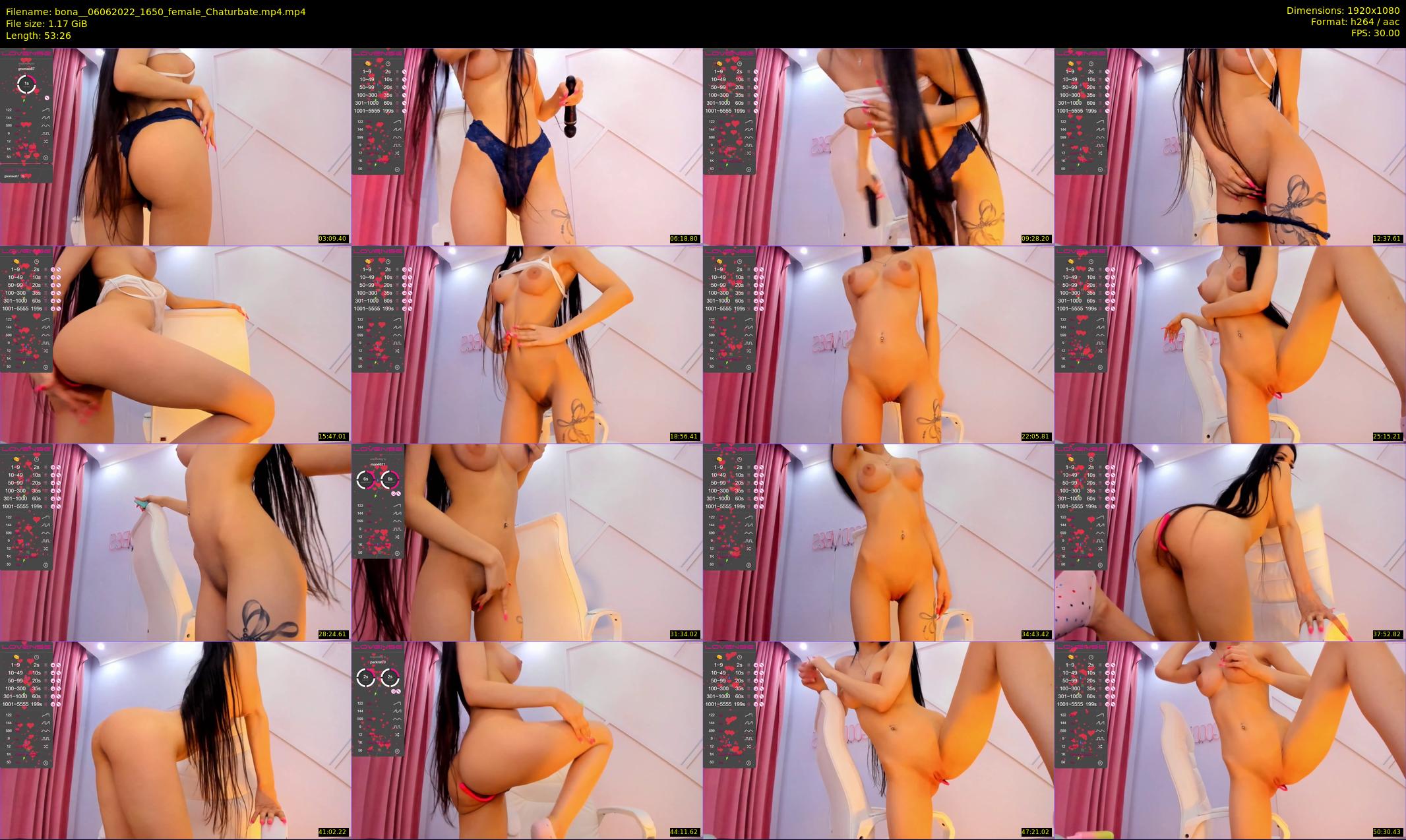 bona_ — 54 minute Chaturbate female cam show recording, 1080p, Jun 6, 2022