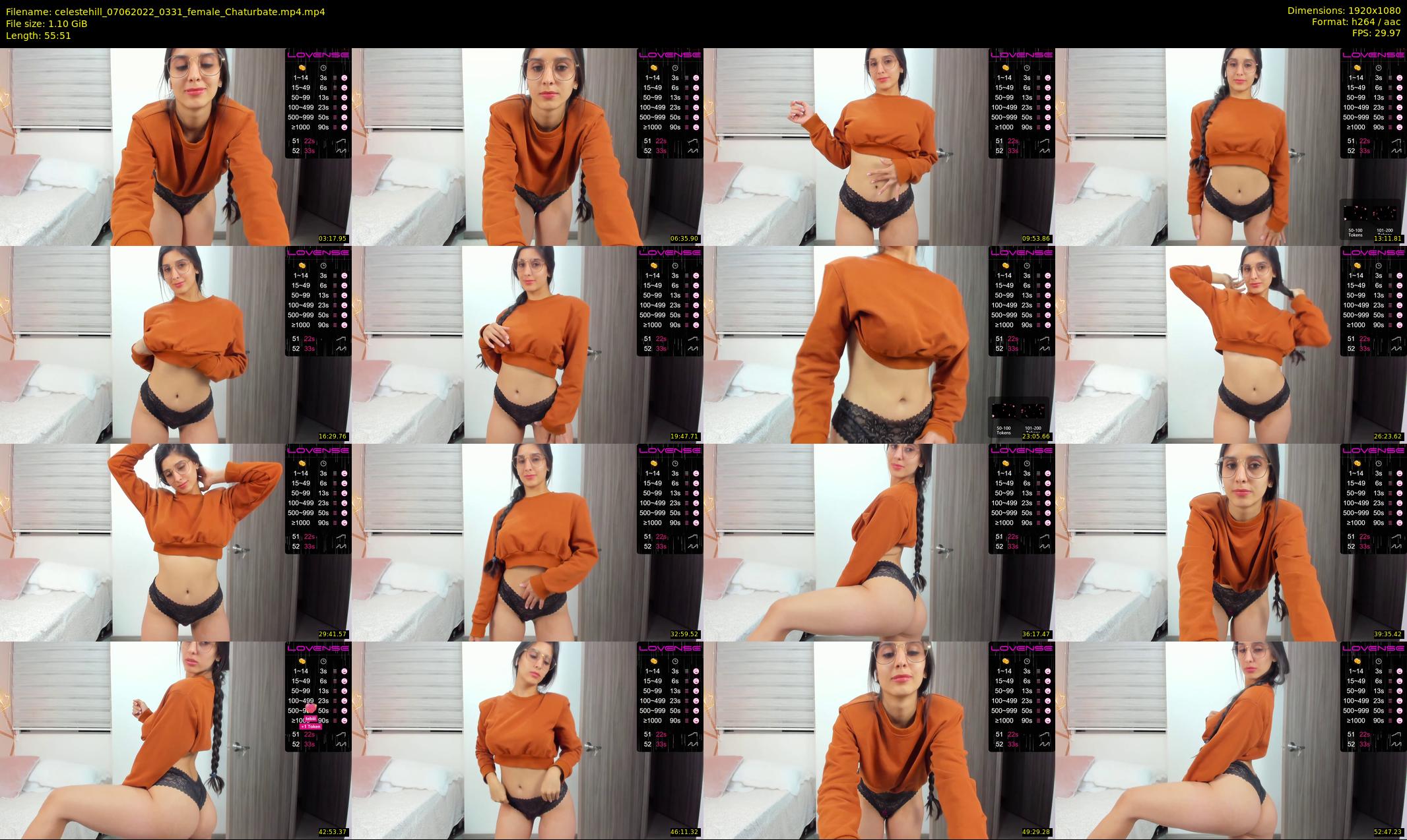 celestehill — 56 minute Chaturbate female cam show recording, 1080p, Jun 7, 2022