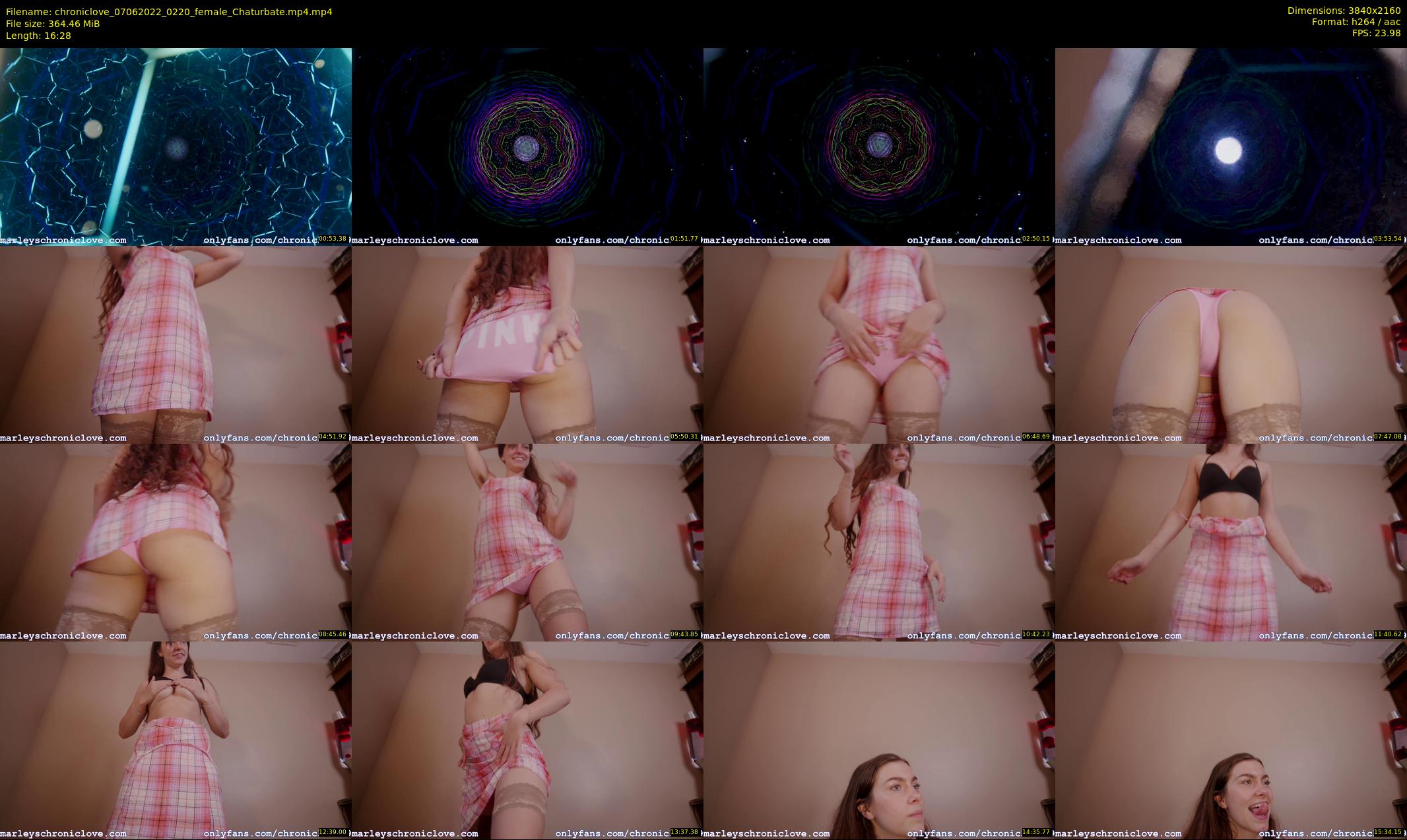 chroniclove — 17 minute Chaturbate female cam show recording, 4K, Jun 7, 2022