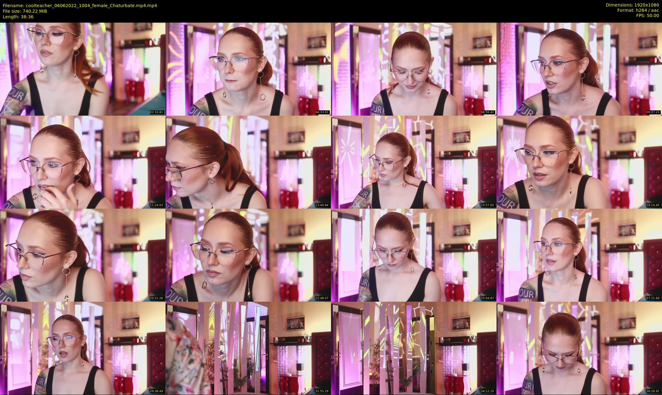 coolteacher — 39 minute Chaturbate female cam show recording, 1080p, Jun 6, 2022