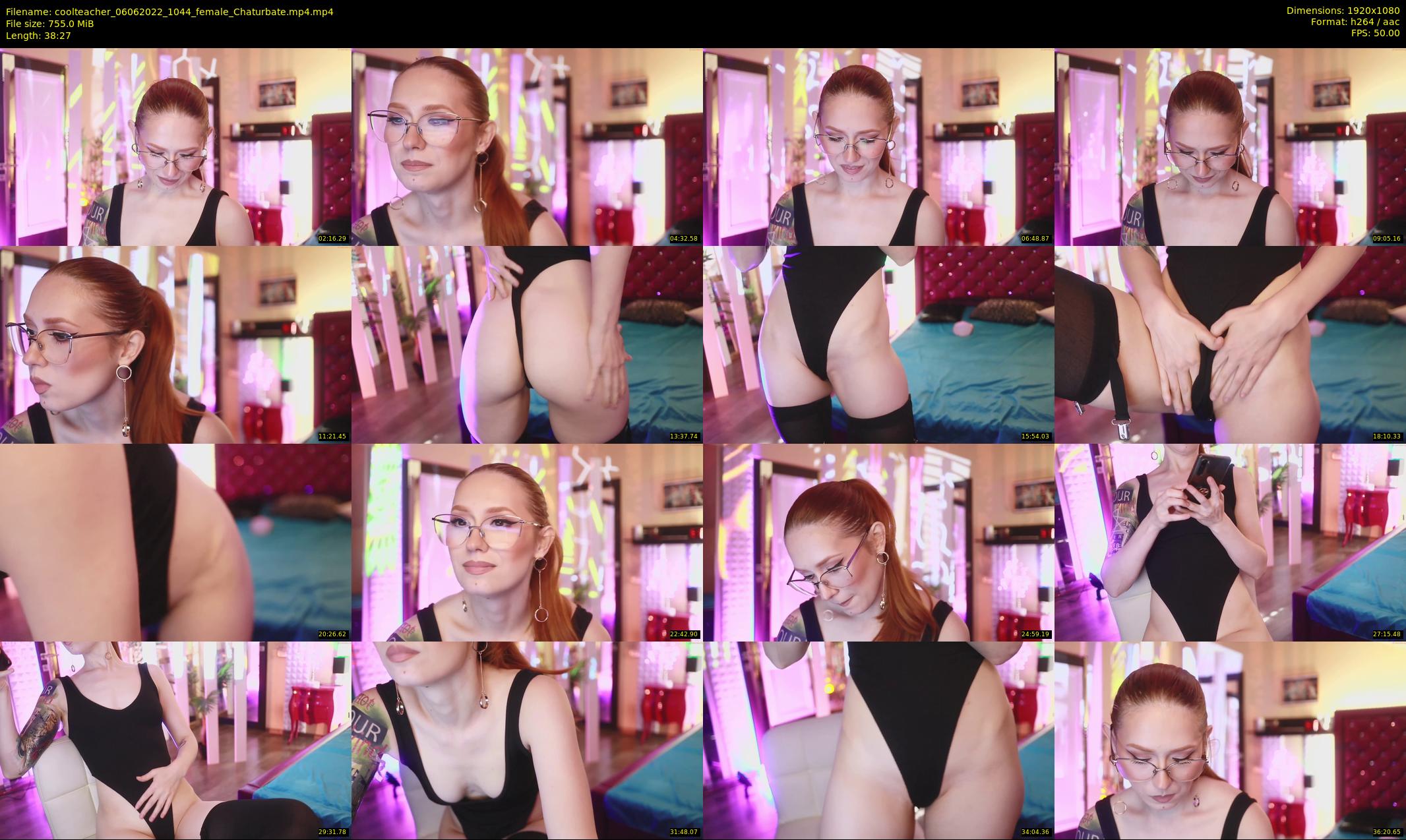 coolteacher — 39 minute Chaturbate female cam show recording, 1080p, Jun 6, 2022