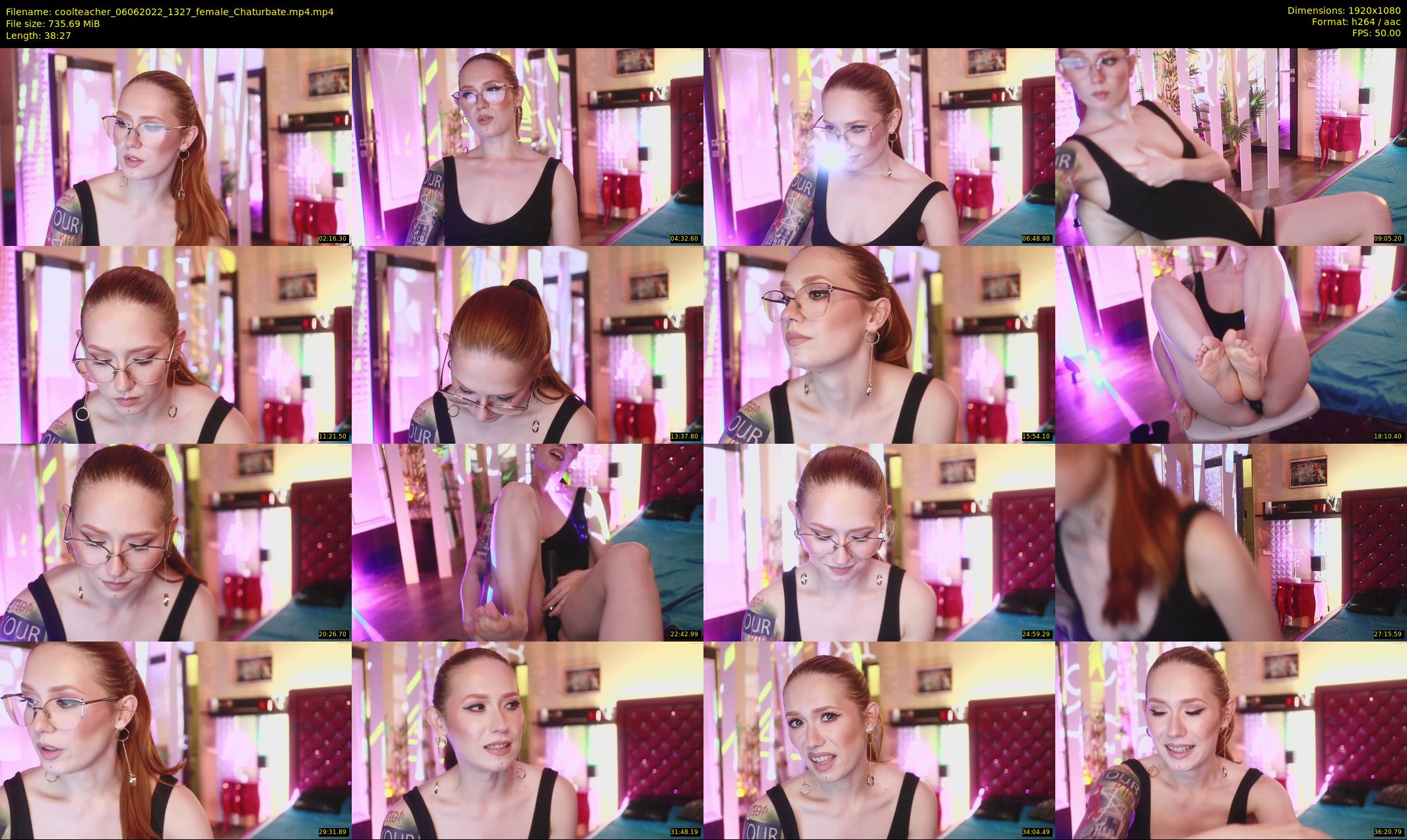 coolteacher — 39 minute Chaturbate female cam show recording, 1080p, Jun 6, 2022