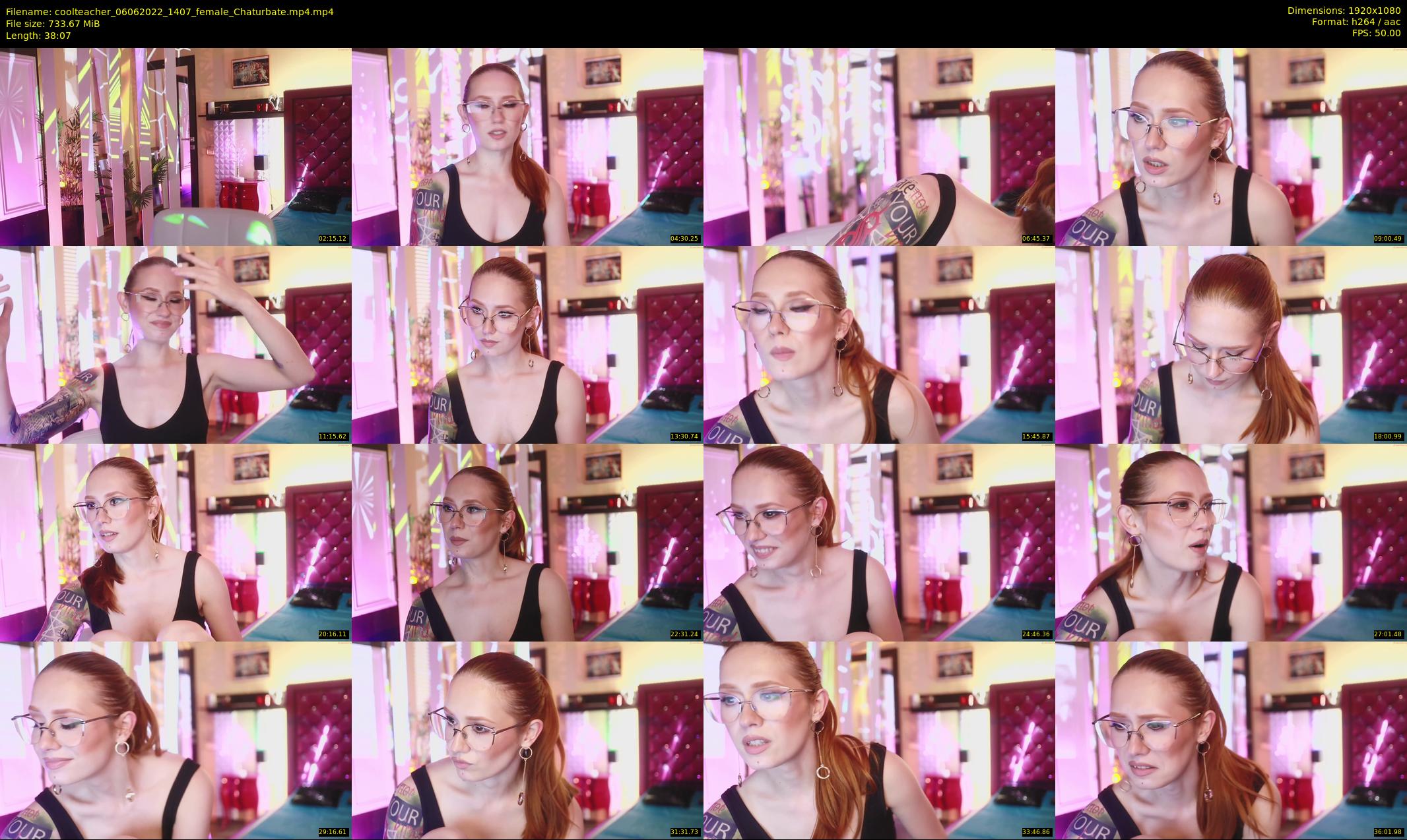 coolteacher — 39 minute Chaturbate female cam show recording, 1080p, Jun 6, 2022
