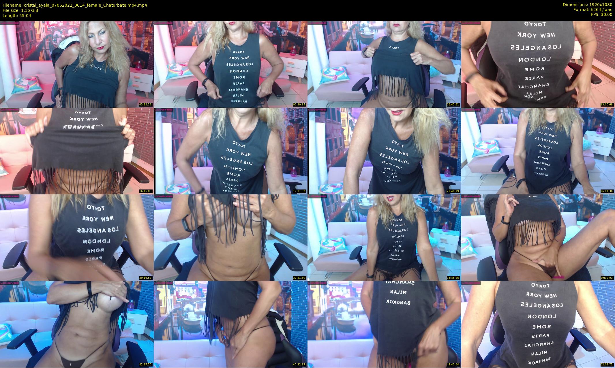 cristal_ayala — 56 minute Chaturbate female cam show recording, 1080p, Jun 7, 2022