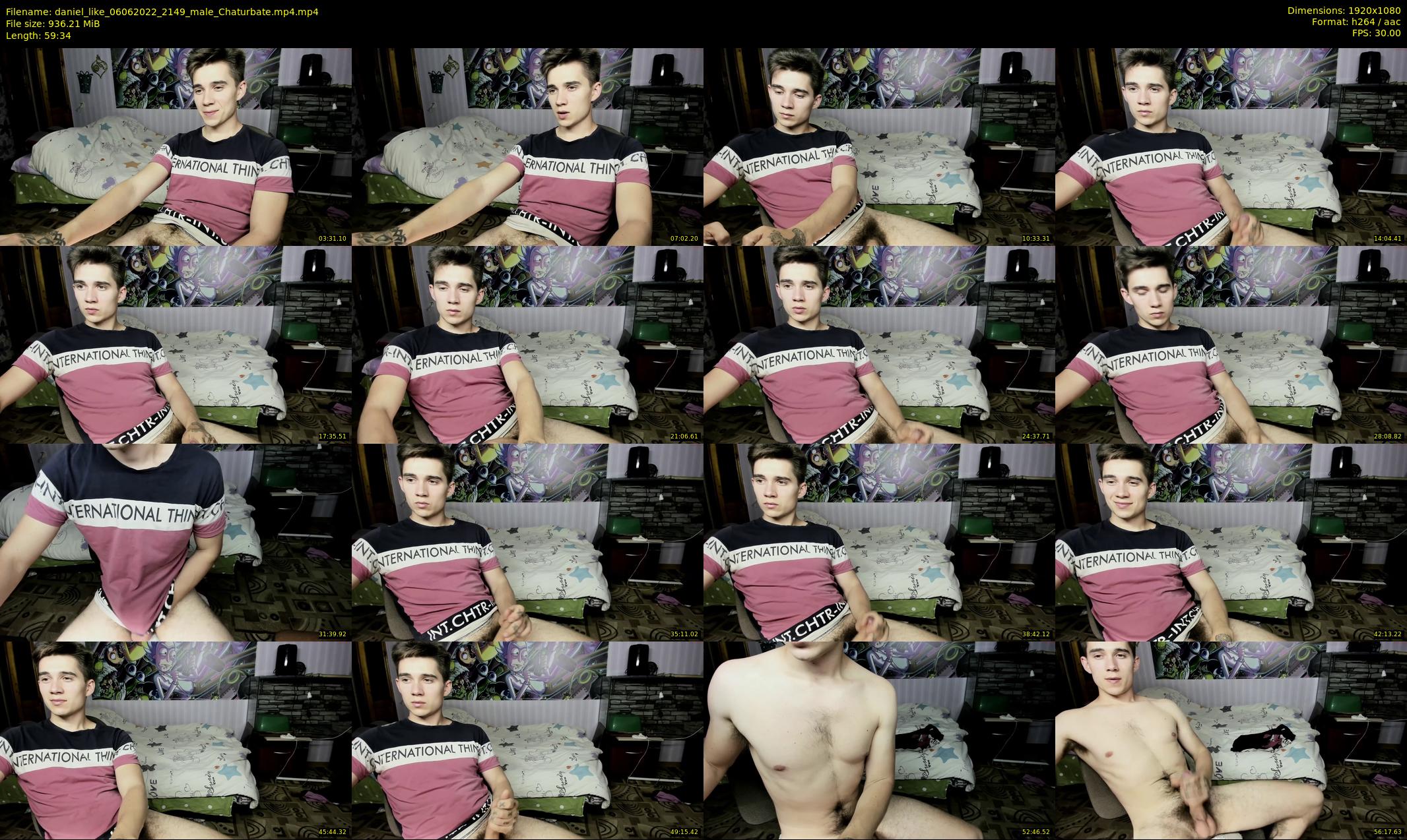daniel_like — 60 minute Chaturbate male cam show recording, 1080p, Jun 6, 2022