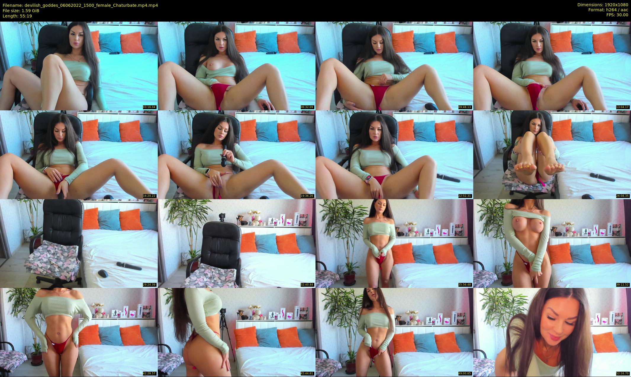 devilish_goddes — 56 minute Chaturbate female cam show recording, 1080p, Jun 6, 2022