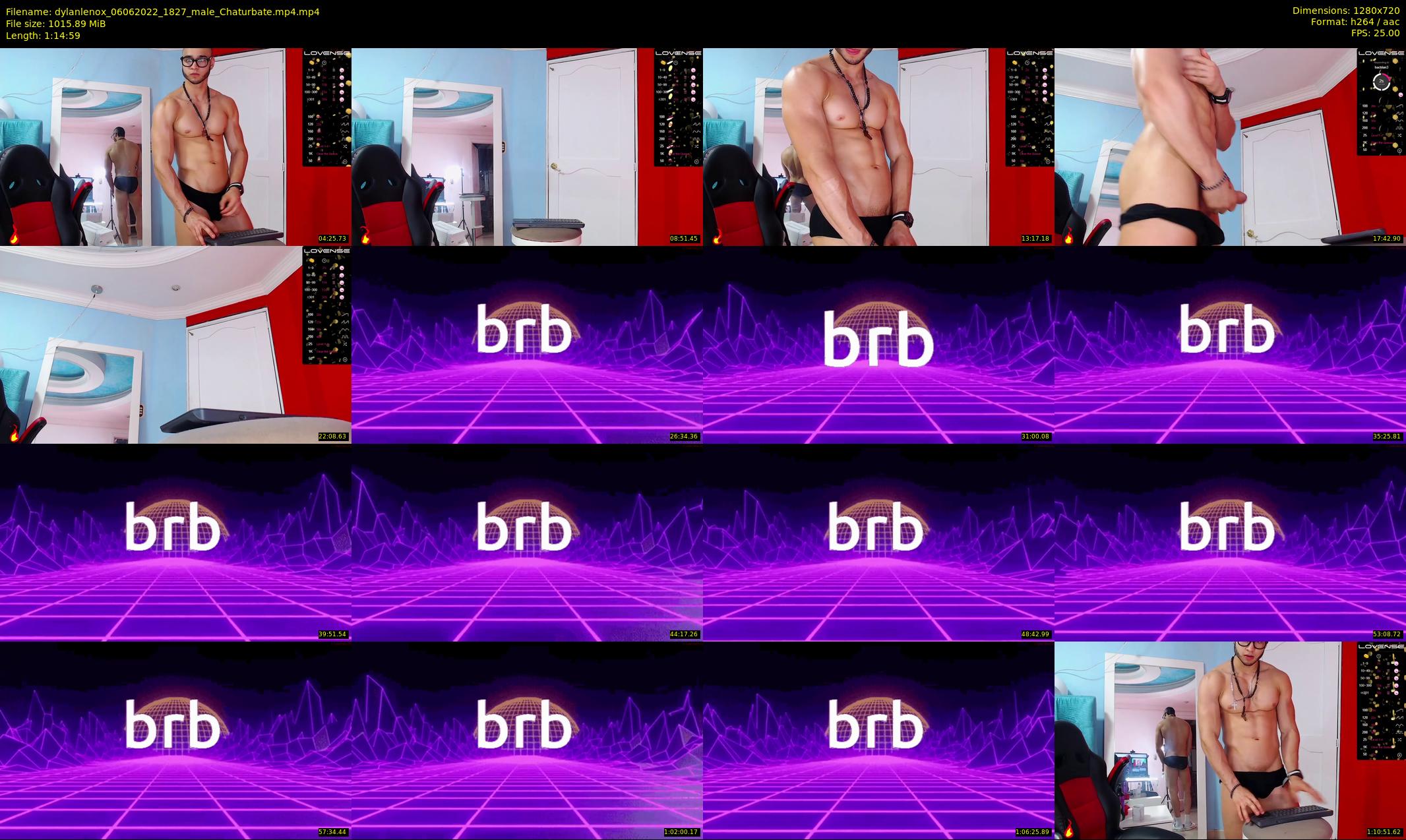 dylanlenox — 75 minute Chaturbate male cam show recording, 720p, Jun 6, 2022